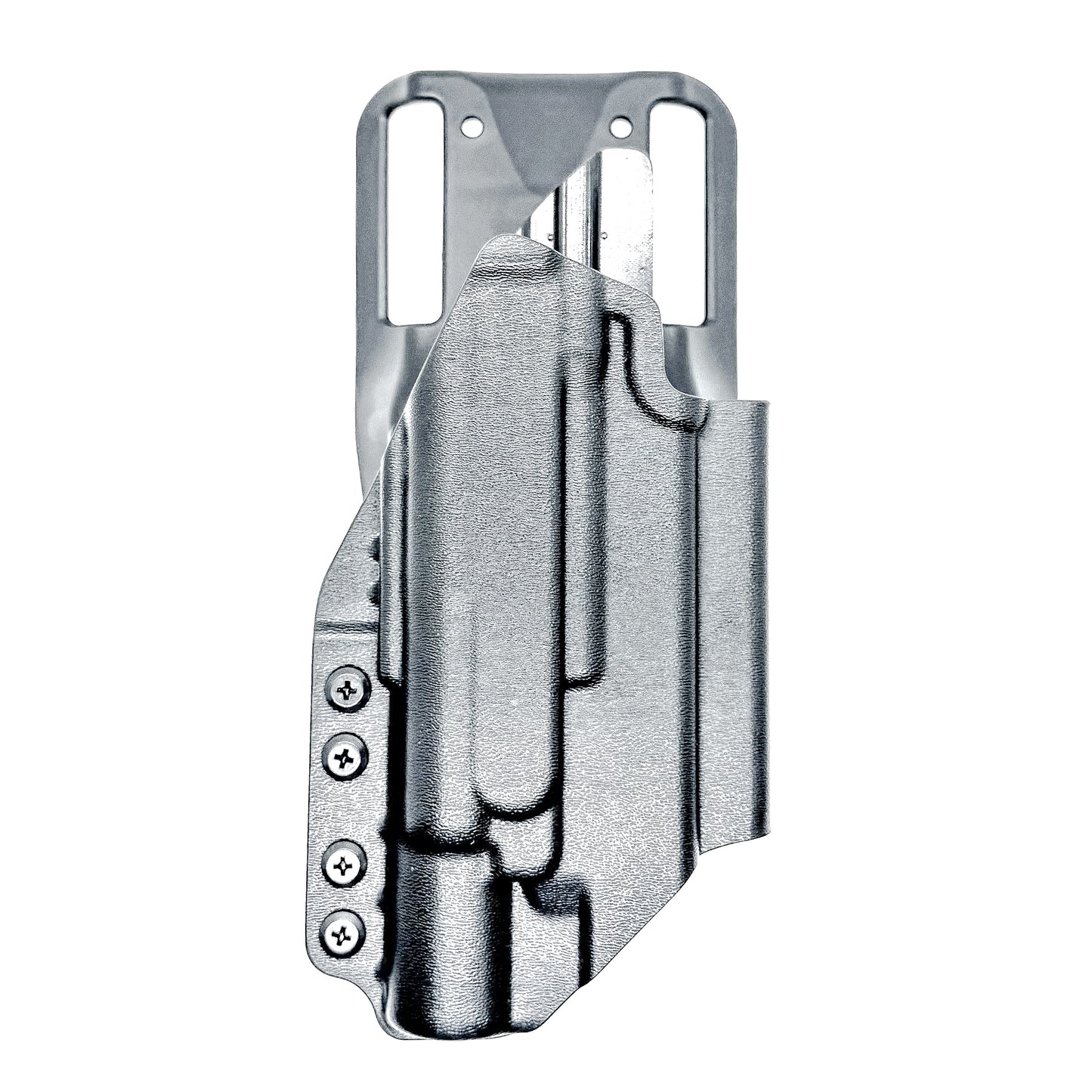 Duty & Competition Holster  for the Glock 19 or 45 with the Surefire X300.  Shown in black with a Duty Drop attachment.