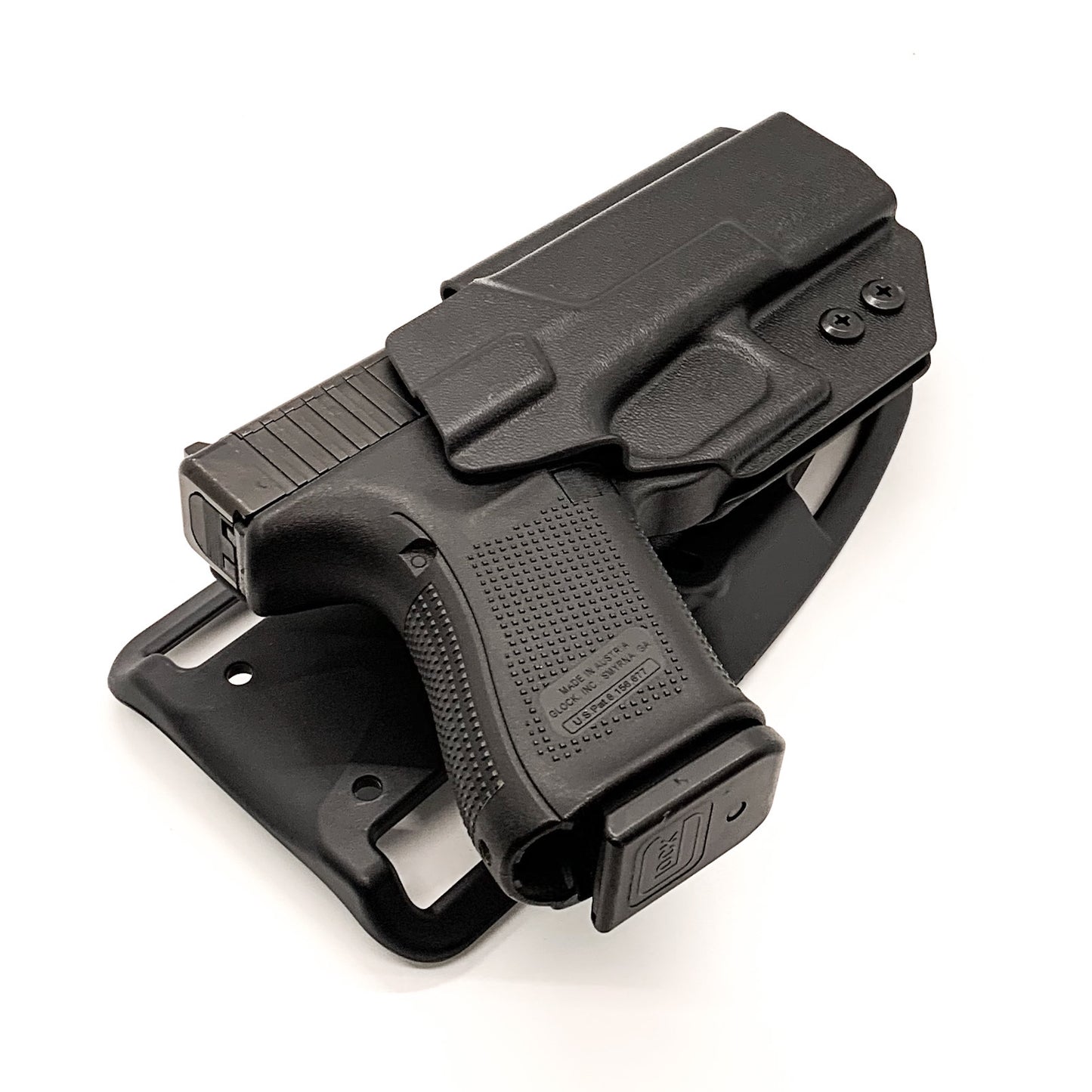 For the best, Outside Waistband OWB Glock 19 Generation 3, 4, or 5 or Gen 3 or 4 Glock 23 Duty & Competition Style Kydex Holster, shop Four Brothers Holsters. 