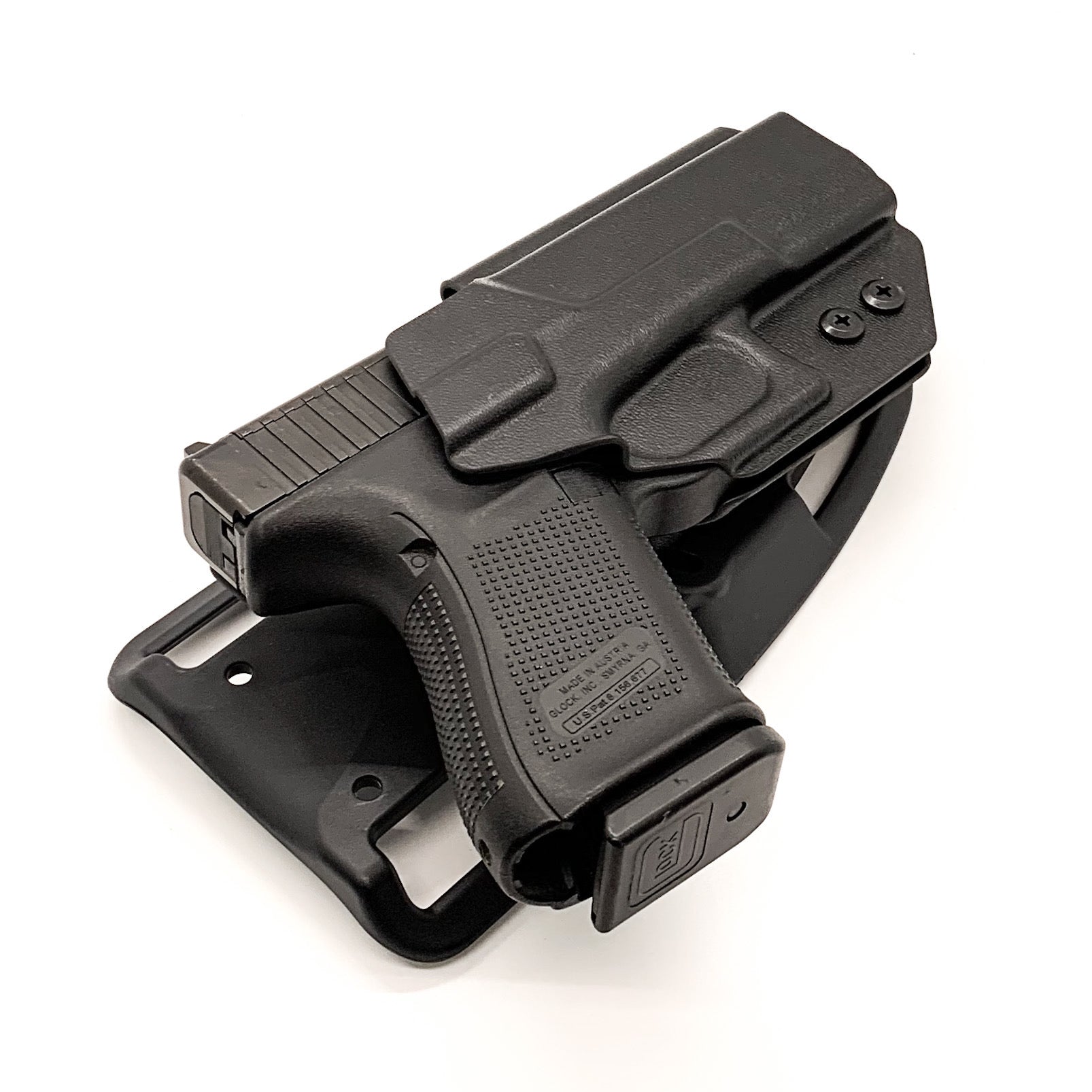 For the best, Outside Waistband OWB Glock 19 Generation 3, 4, or 5 or Gen 3 or 4 Glock 23 Duty & Competition Style Kydex Holster, shop Four Brothers Holsters. 