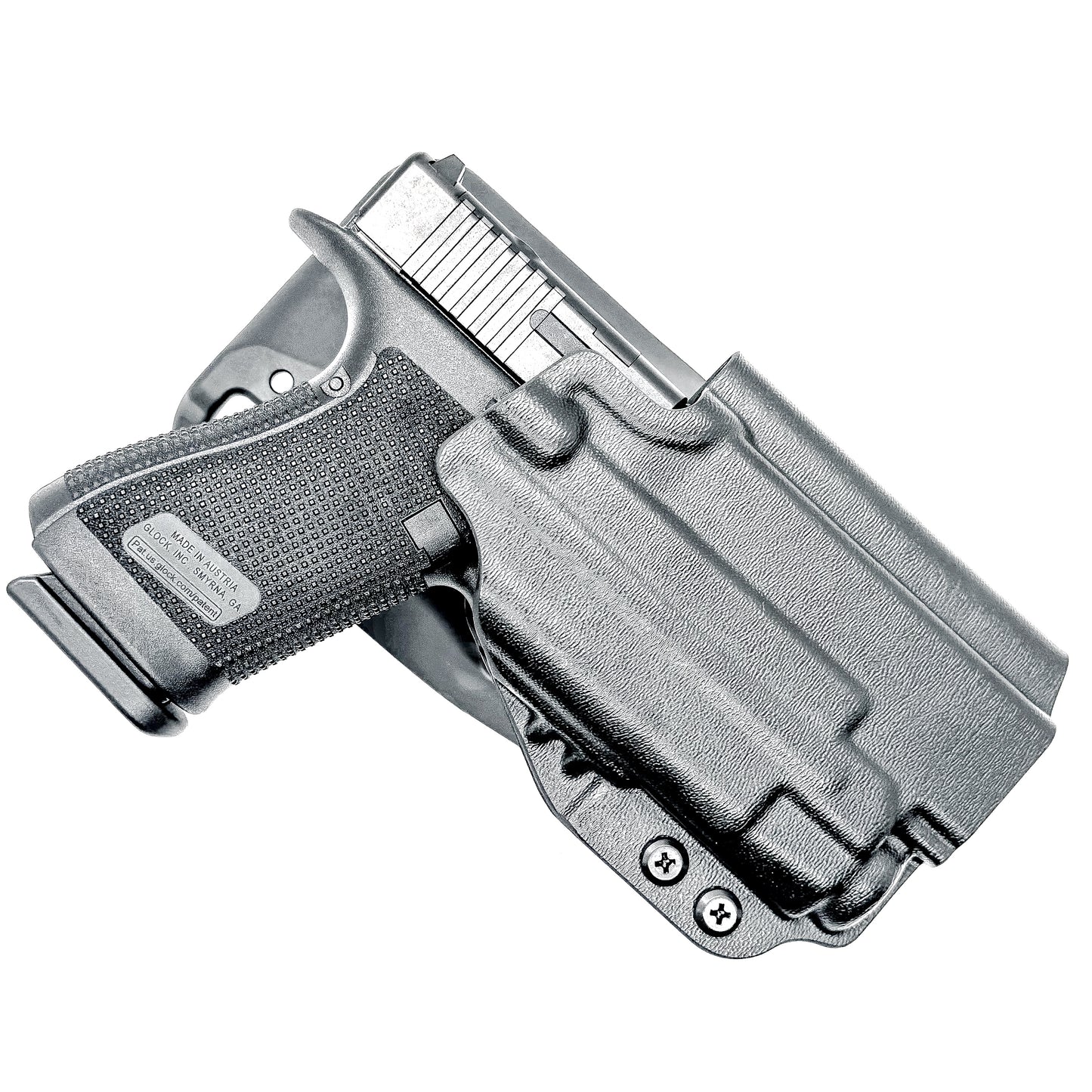 For the best Outside Waistband OWB light Duty & Competition Holster for the Glock 19 or 45 Gen 5 & Streamlight TLR-7 X & TLR-7 A, shop Four Brothers Holsters.