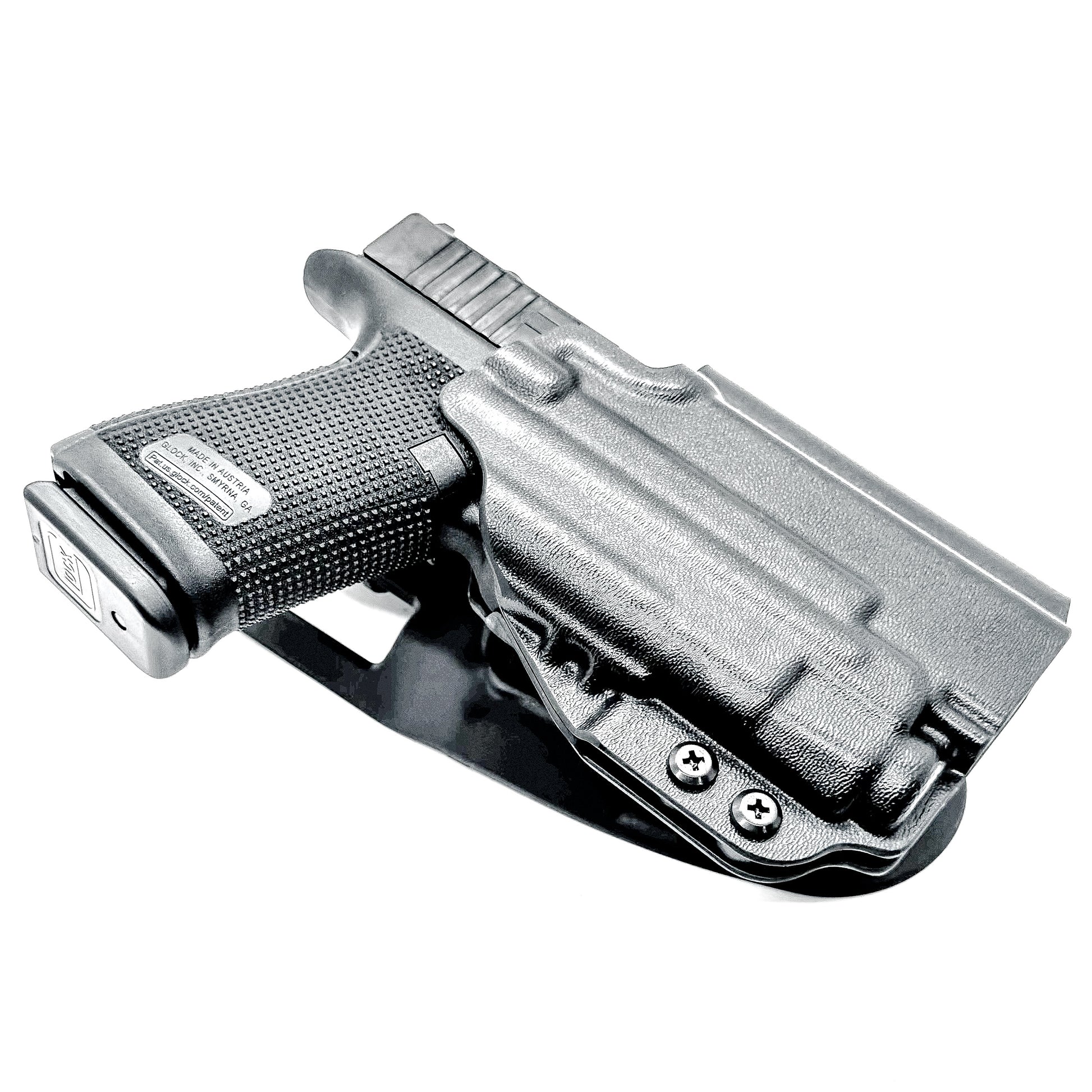 For the best Outside Waistband OWB light Duty & Competition Holster for the Glock 19 or 45 Gen 5 & Streamlight TLR-7 X & TLR-7 A, shop Four Brothers Holsters.
