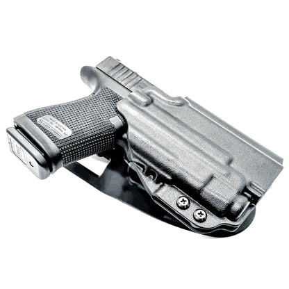 For the best Outside Waistband OWB light Duty & Competition Holster for the Glock 19 or 45 Gen 5 & Streamlight TLR-7 X & TLR-7 A, shop Four Brothers Holsters.