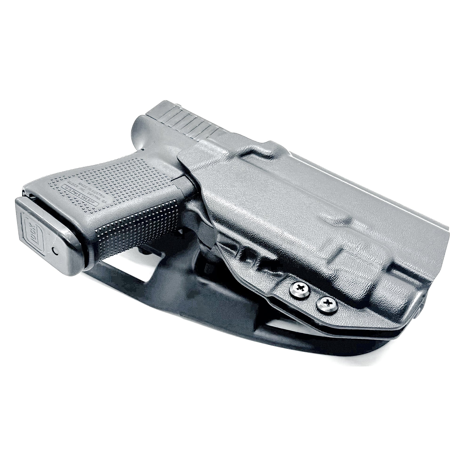 Glock 19 & TLR-7 HL-X Duty and Compatition holster in Black with Duty Drop