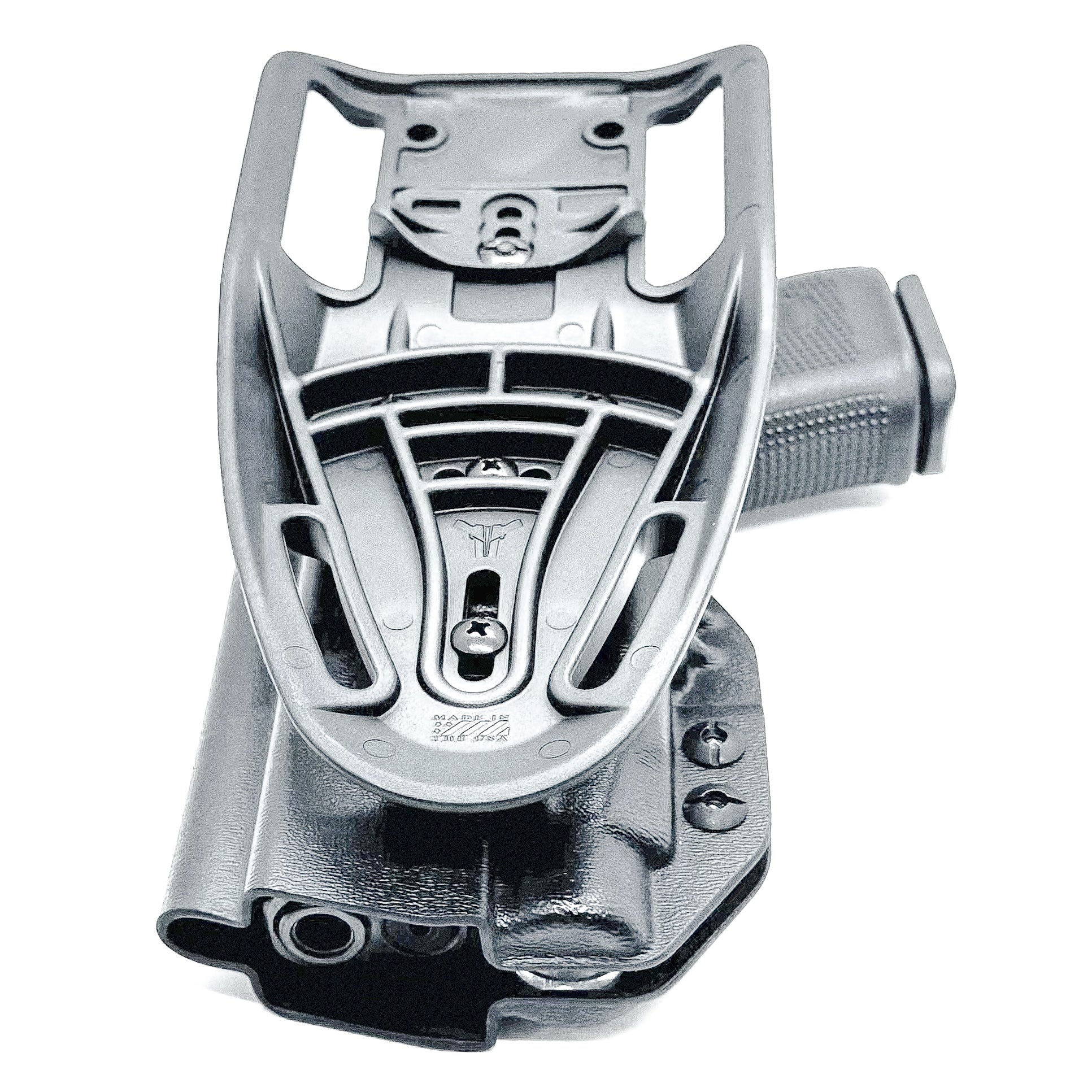 Glock 19 & TLR-7 HL-X Duty and Compatition holster in Black with Duty Drop