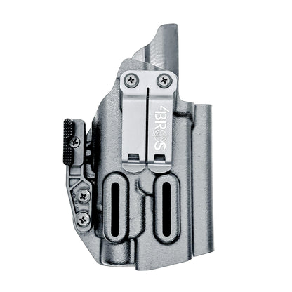 IWB Holster for the Glock 19 with Streamlight TLR-7 HL-X and DCC Monoblock and Modwing in black.