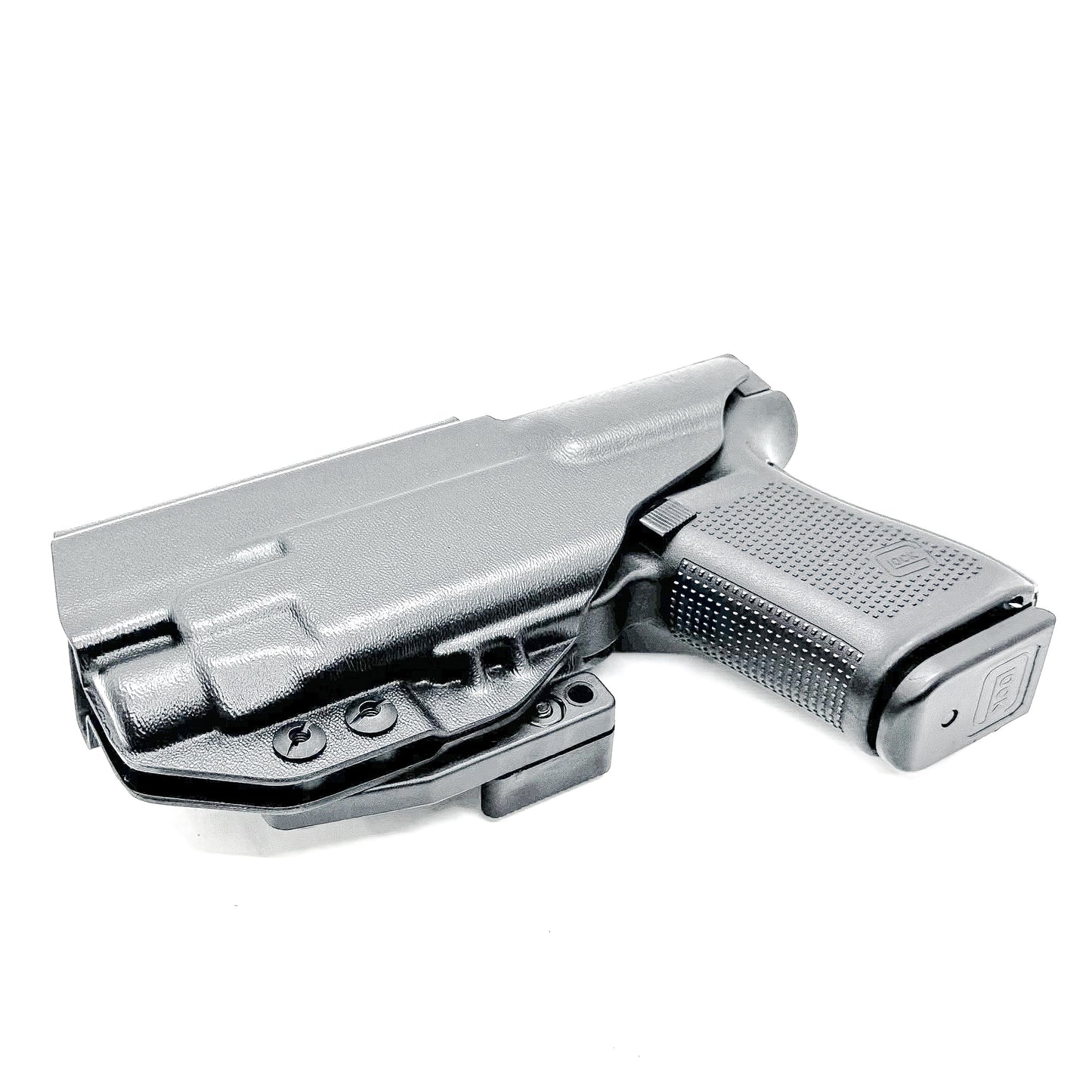 IWB Holster for the Glock 19 with Streamlight TLR-7 HL-X and DCC Monoblock and Modwing in black.