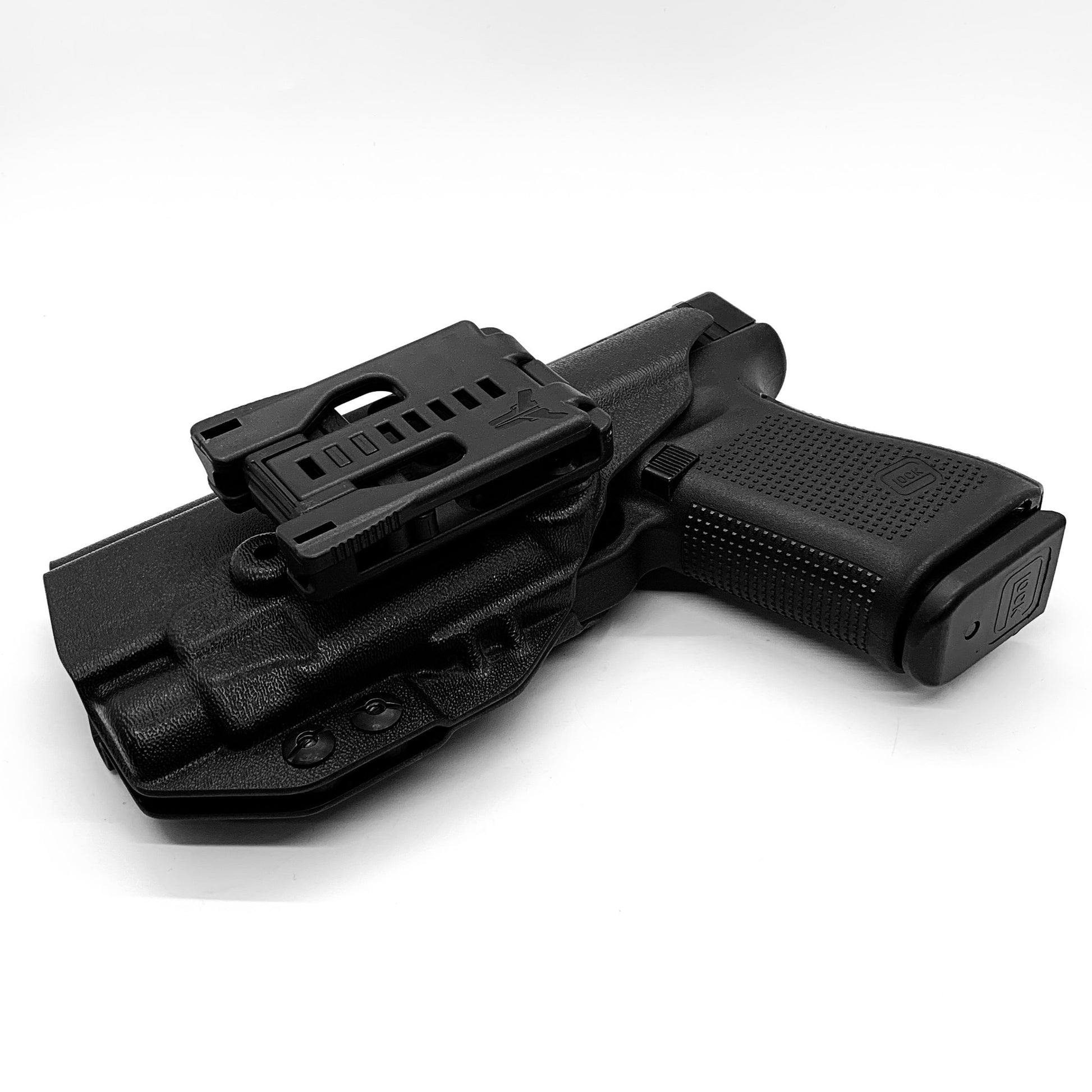 For the best Outside Waistband OWB Kydex holster designed to fit the Glock 19 Gen 5  with the Streamlight TLR-7 HL-X & TLR-7, shop Four Brothers 4BROS holsters