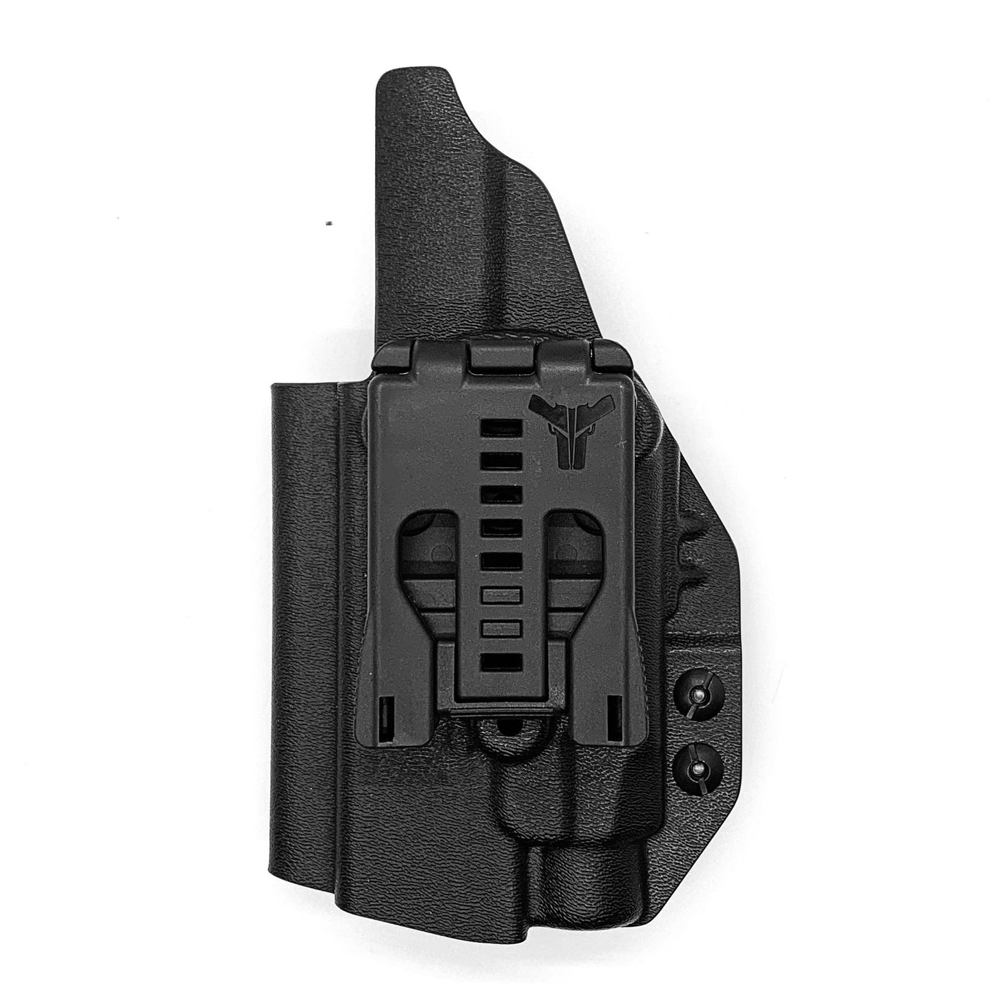 For the best Outside Waistband OWB Kydex holster designed to fit the Glock 19 Gen 5  with the Streamlight TLR-7 HL-X & TLR-7, shop Four Brothers 4BROS holsters