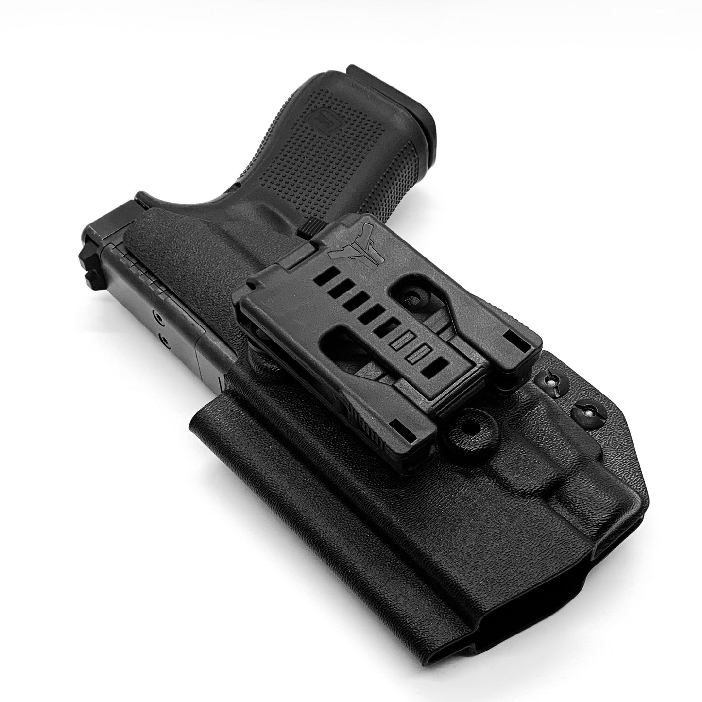 For the best Outside Waistband OWB Kydex holster designed to fit the Glock 19 Gen 5  with the Streamlight TLR-7 HL-X & TLR-7, shop Four Brothers 4BROS holsters