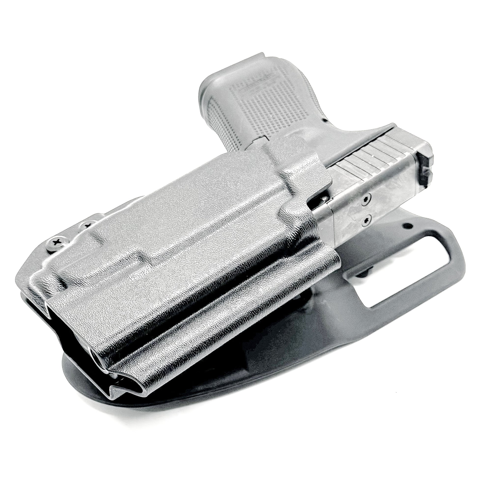 For the best Outside Waistband OWB light Duty & Competition Holster for the Glock 19 or 45 Gen 5 & Streamlight TLR-7 X & TLR-7 A, shop Four Brothers Holsters.