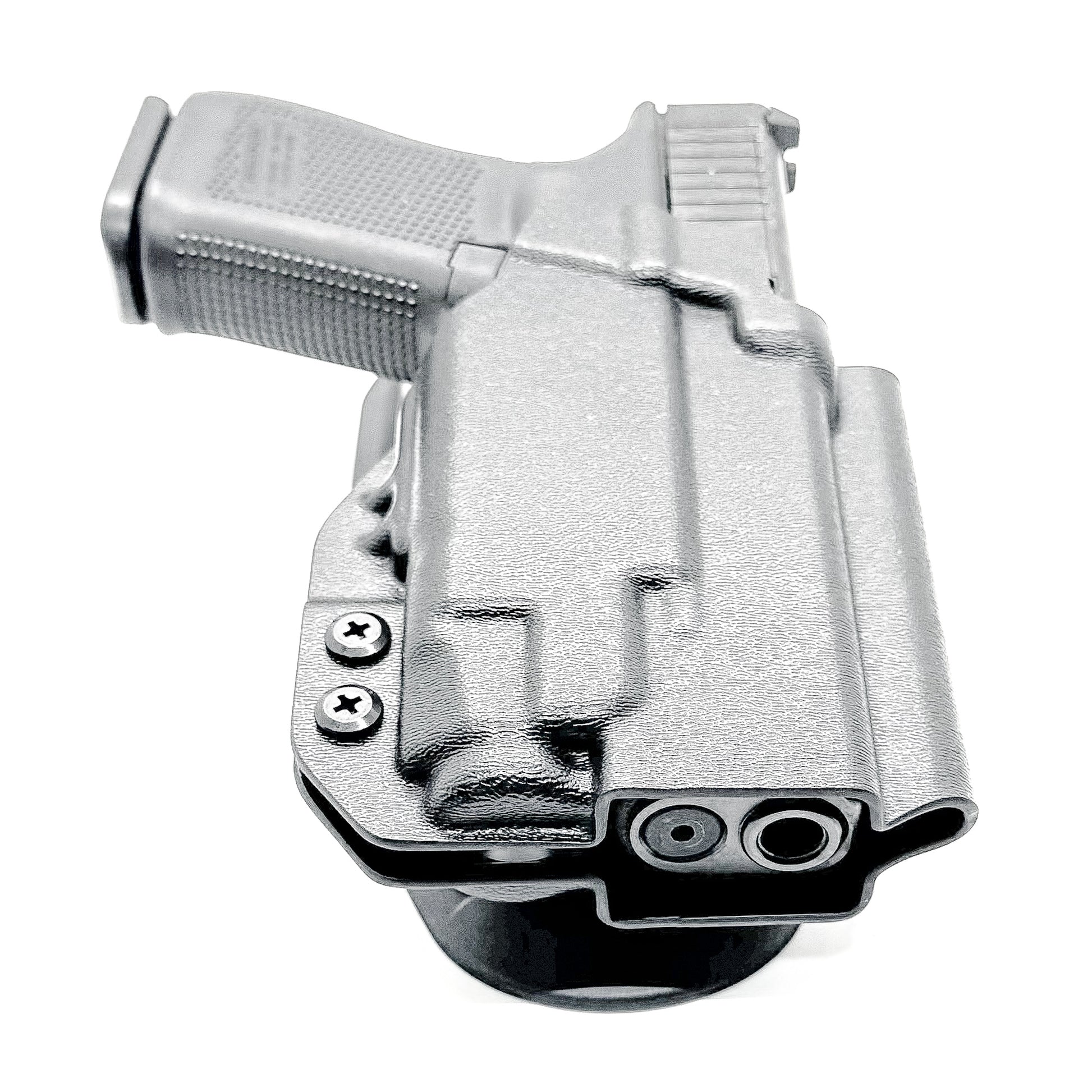 For the best Outside Waistband OWB light Duty & Competition Holster for the Glock 19 or 45 Gen 5 & Streamlight TLR-7 X & TLR-7 A, shop Four Brothers Holsters.