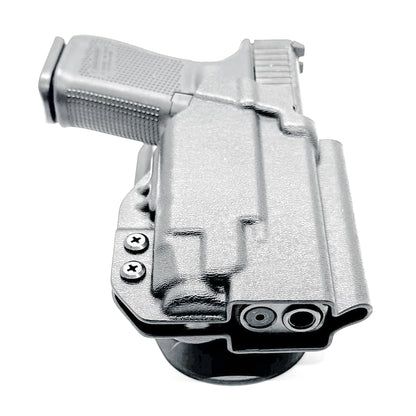 For the best Outside Waistband OWB light Duty & Competition Holster for the Glock 19 or 45 Gen 5 & Streamlight TLR-7 X & TLR-7 A, shop Four Brothers Holsters.