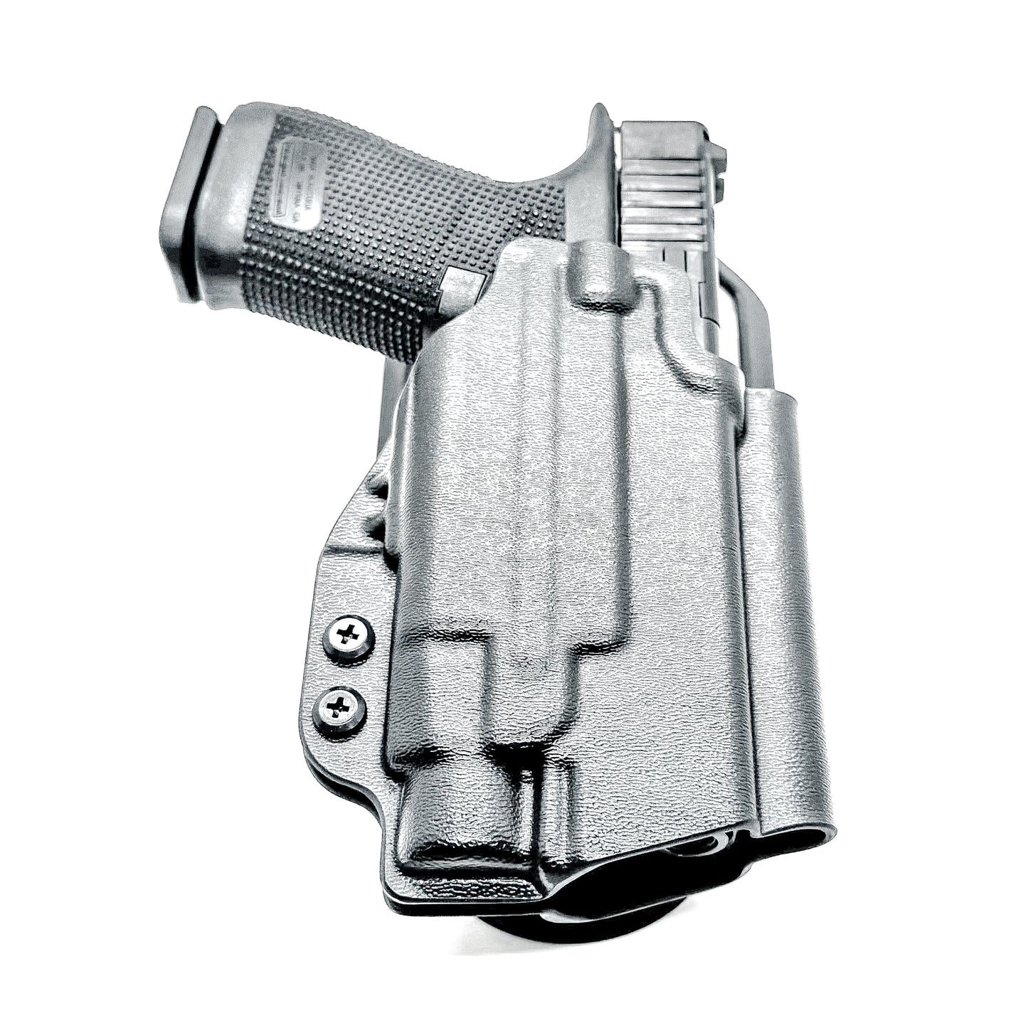 Glock 19 & TLR-7 HL-X Duty and Competition holster in Black with Duty Drop