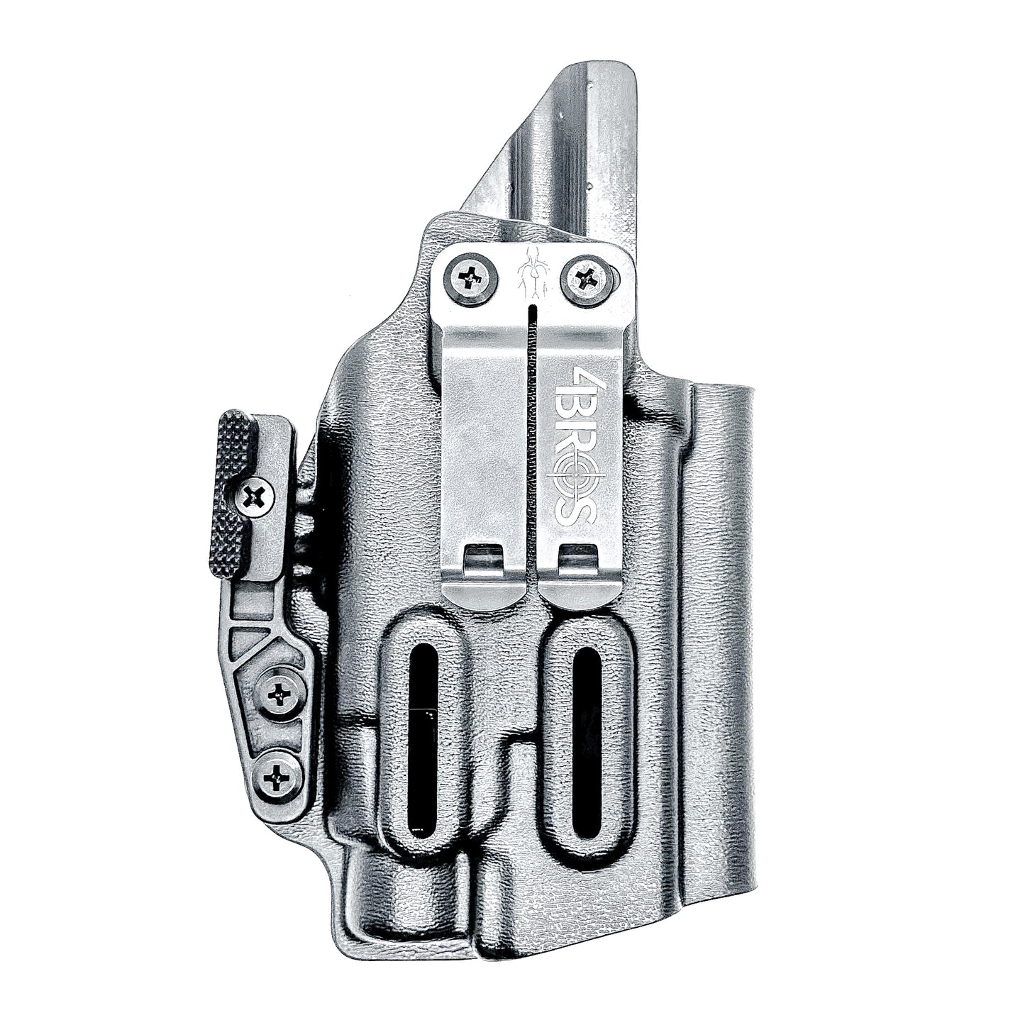 IWB Holster for the Glock 19 with Streamlight TLR-7 HL-X and DCC Monoblock and Modwing in black.