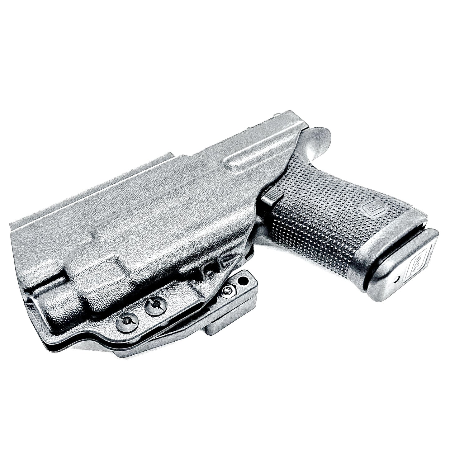 IWB Holster for the Glock 19 with Streamlight TLR-7 HL-X and DCC Monoblock and Modwing in black.