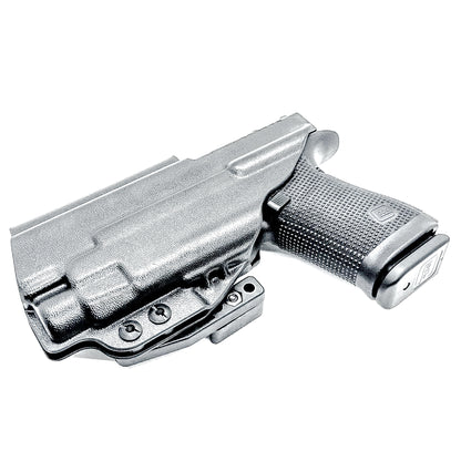 IWB Holster for the Glock 19 with Streamlight TLR-7 HL-X and DCC Monoblock and Modwing in black.