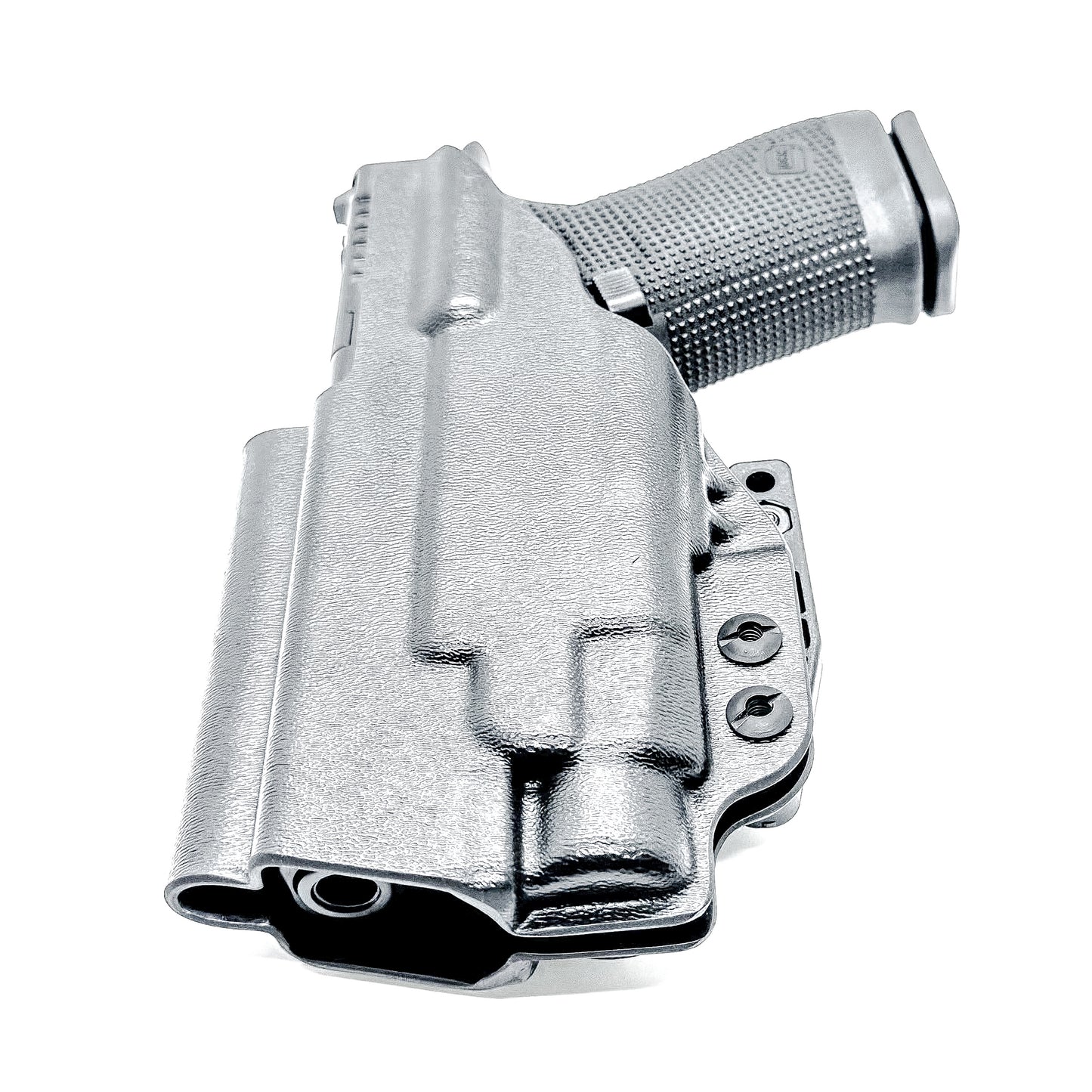 IWB Holster for the Glock 19 with Streamlight TLR-7 HL-X and DCC Monoblock and Modwing in black.