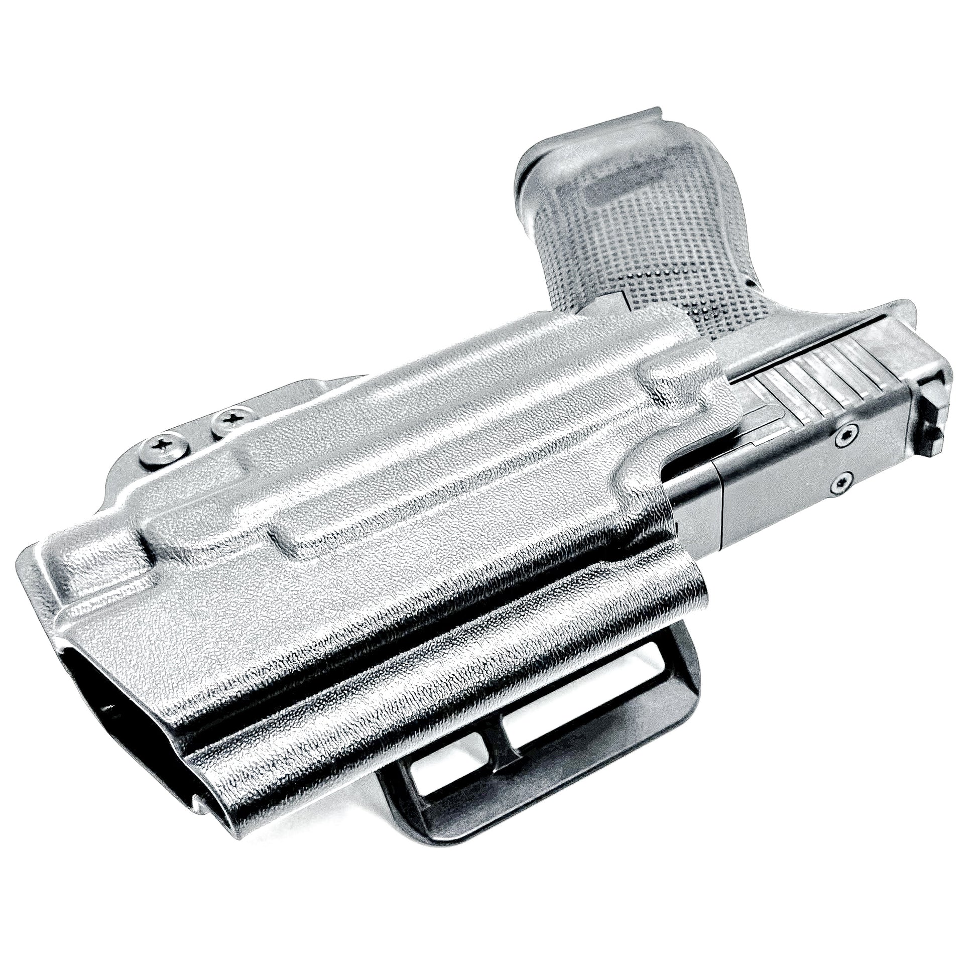 OWB Holster for the Glock 19 & TLR-7 HL-X with 4BROS 1.5" Slide in black