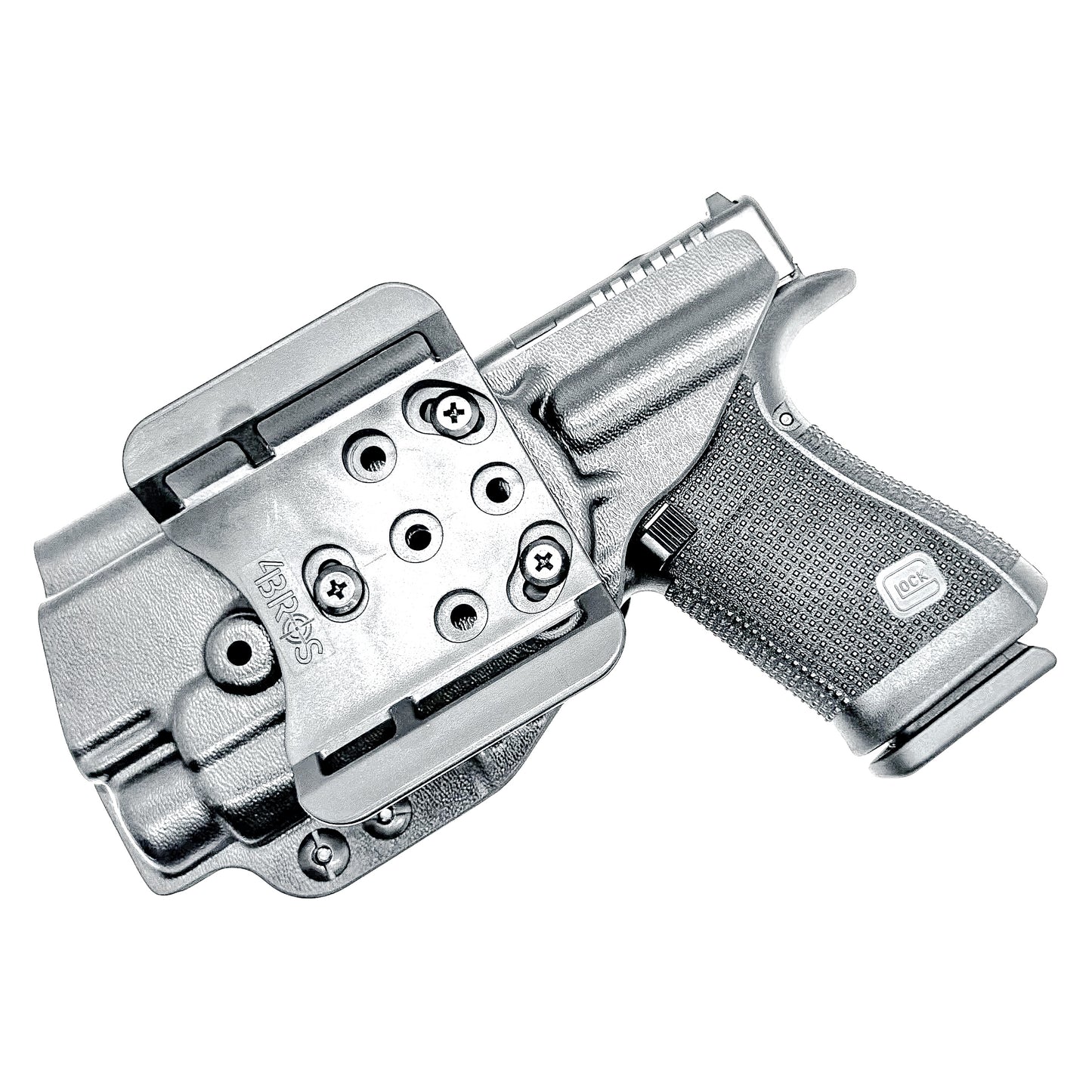 OWB Holster for the Glock 19 & TLR-7 HL-X with 4BROS 1.5" Slide in black