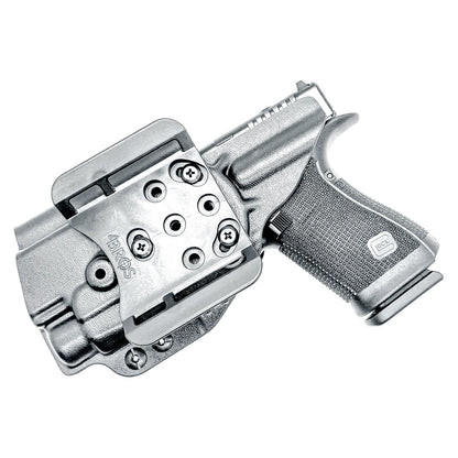OWB Holster for the Glock 19 & TLR-7 HL-X with 4BROS 1.5" Slide in black