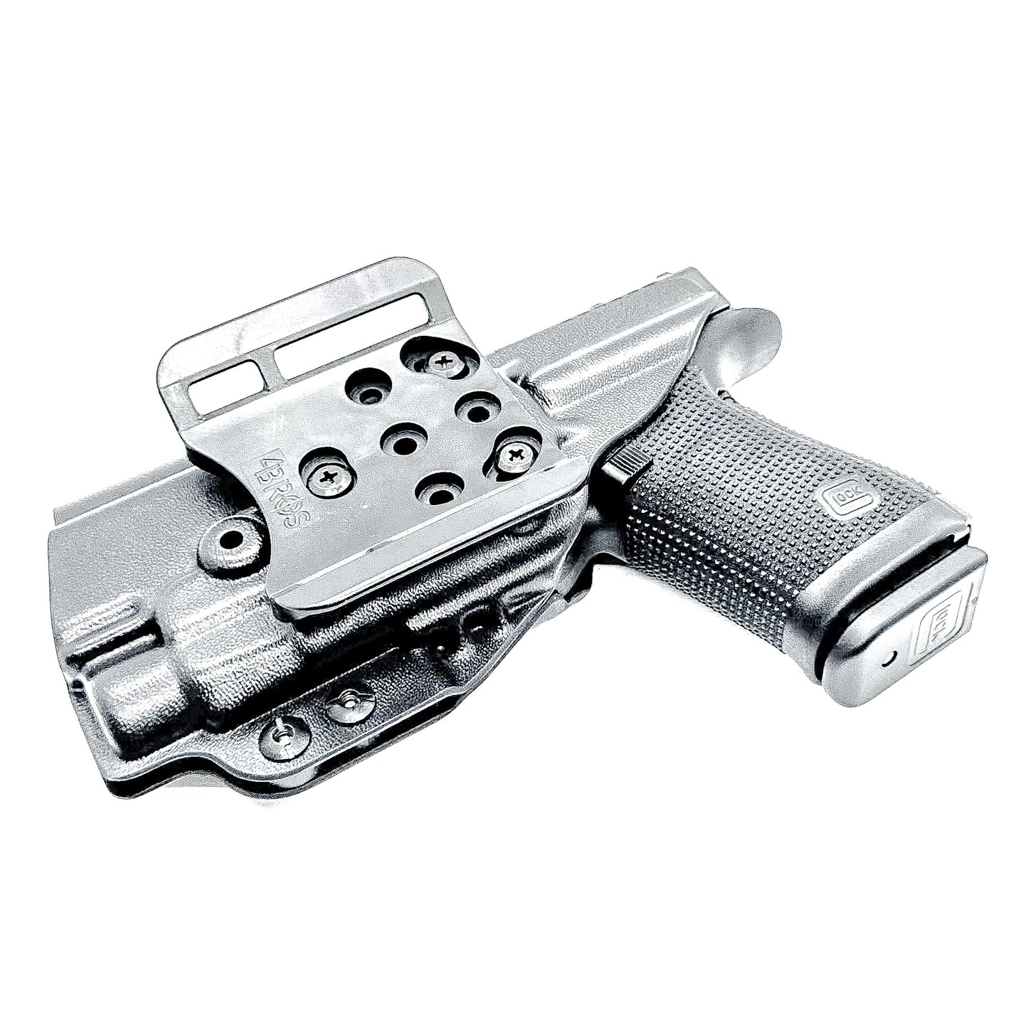 OWB Holster for the Glock 19 & TLR-7 HL-X with 4BROS 1.5" Slide in black