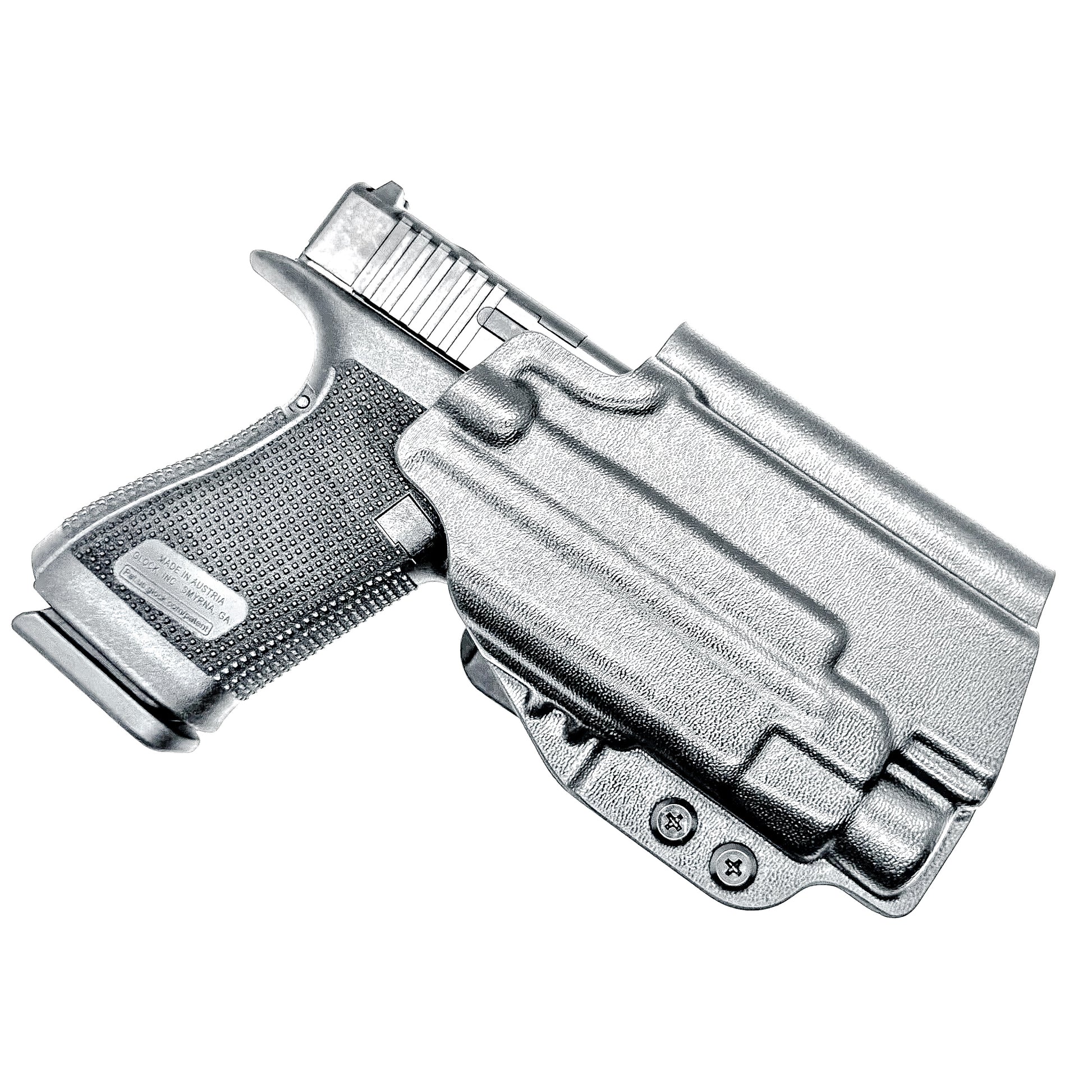 OWB Holster for the Glock 19 & TLR-7 HL-X with 4BROS 1.5" Slide in black
