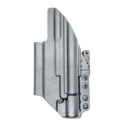 Black Inside Waistband IWB holster for the Glock 19 and Surefire X300.  Shown with DCC Monoblock and a modwing.