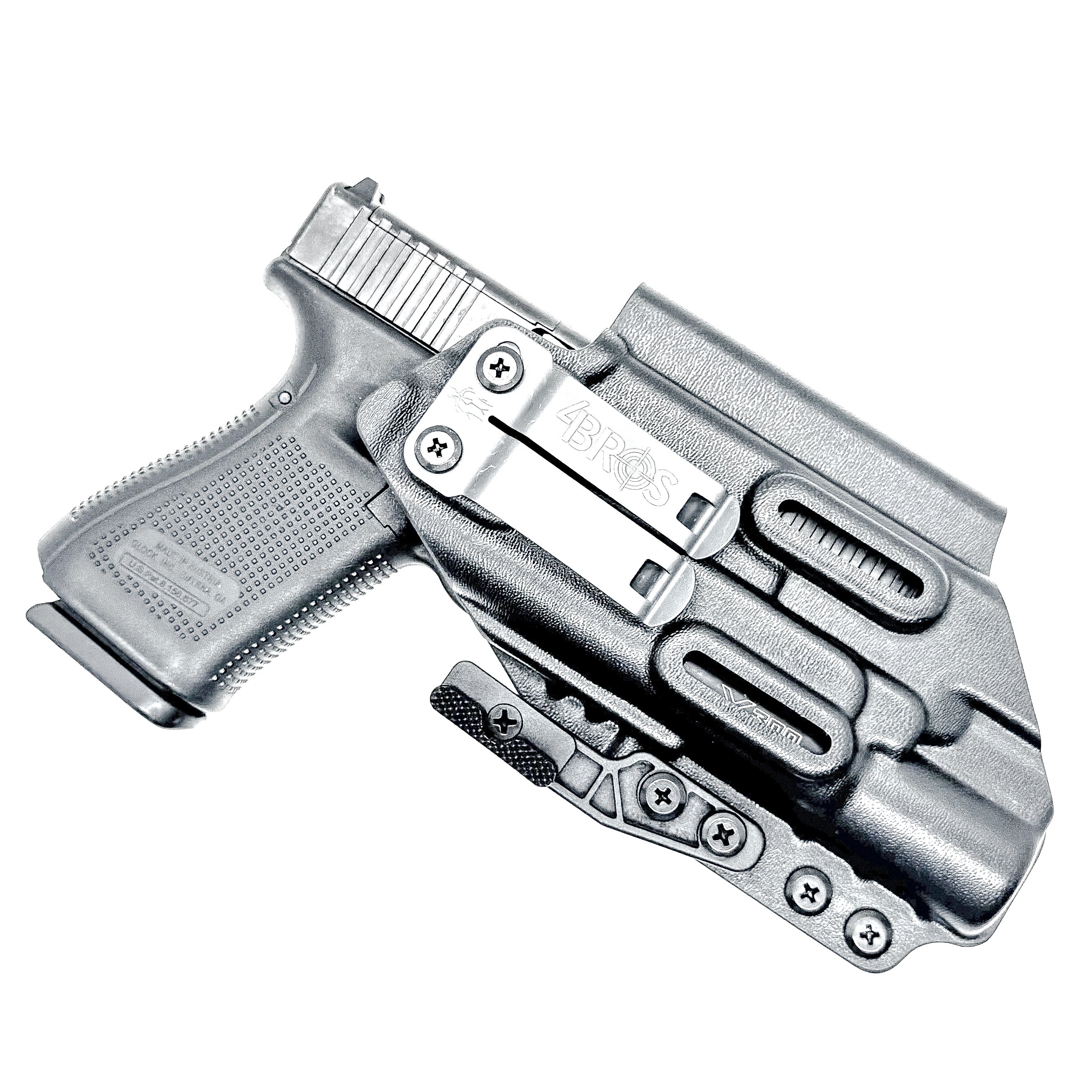 Glock 19/45 with Surefire X300 IWB Holster – Four Brothers