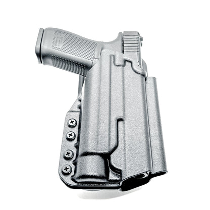 Glock 20 Gen 5 holster for Streamlight TLR-1 HL.   Light Duty-ready, competition-tuned, optic-compatible is built for speed, retention and rugged performance.