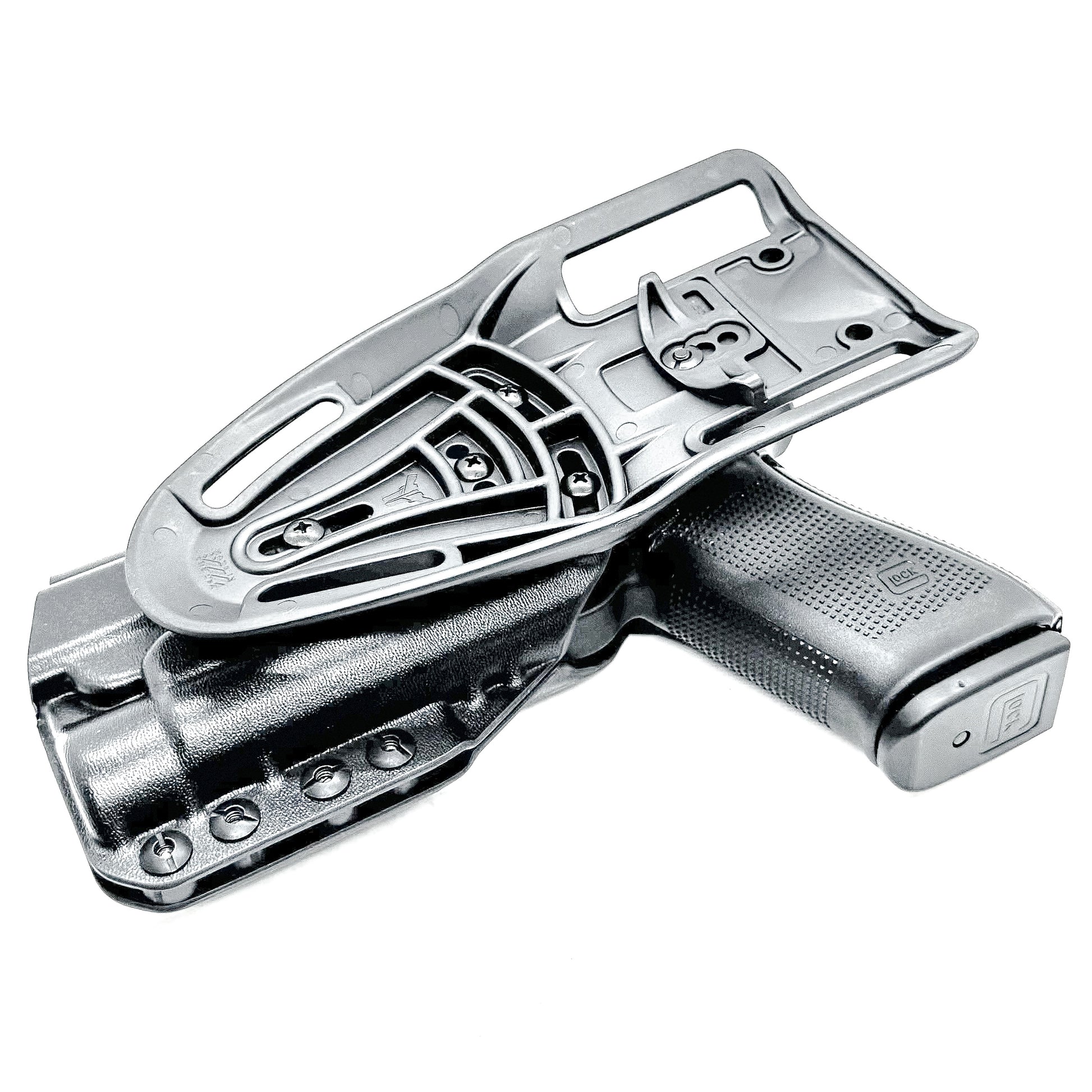 Glock 20 Gen 5 holster for Streamlight TLR-1 HL.   Light Duty-ready, competition-tuned, optic-compatible is built for speed, retention and rugged performance.