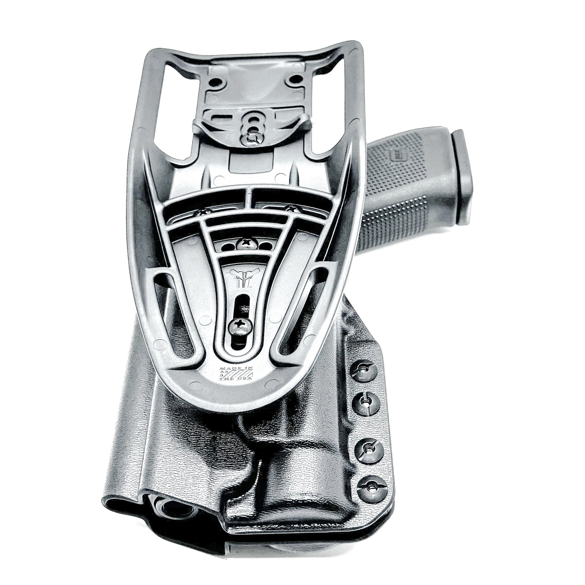 Glock 20 Gen 5 holster for Streamlight TLR-1 HL.   Light Duty-ready, competition-tuned, optic-compatible is built for speed, retention and rugged performance.