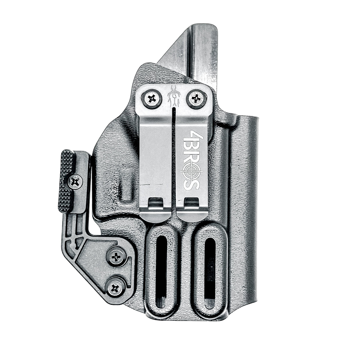 Glock 26 IWB Holster for Gen 3, 4, 5 & Gen V. Durable Kydex Inside Waistband holster with adjustable retention and cant for concealed carry.