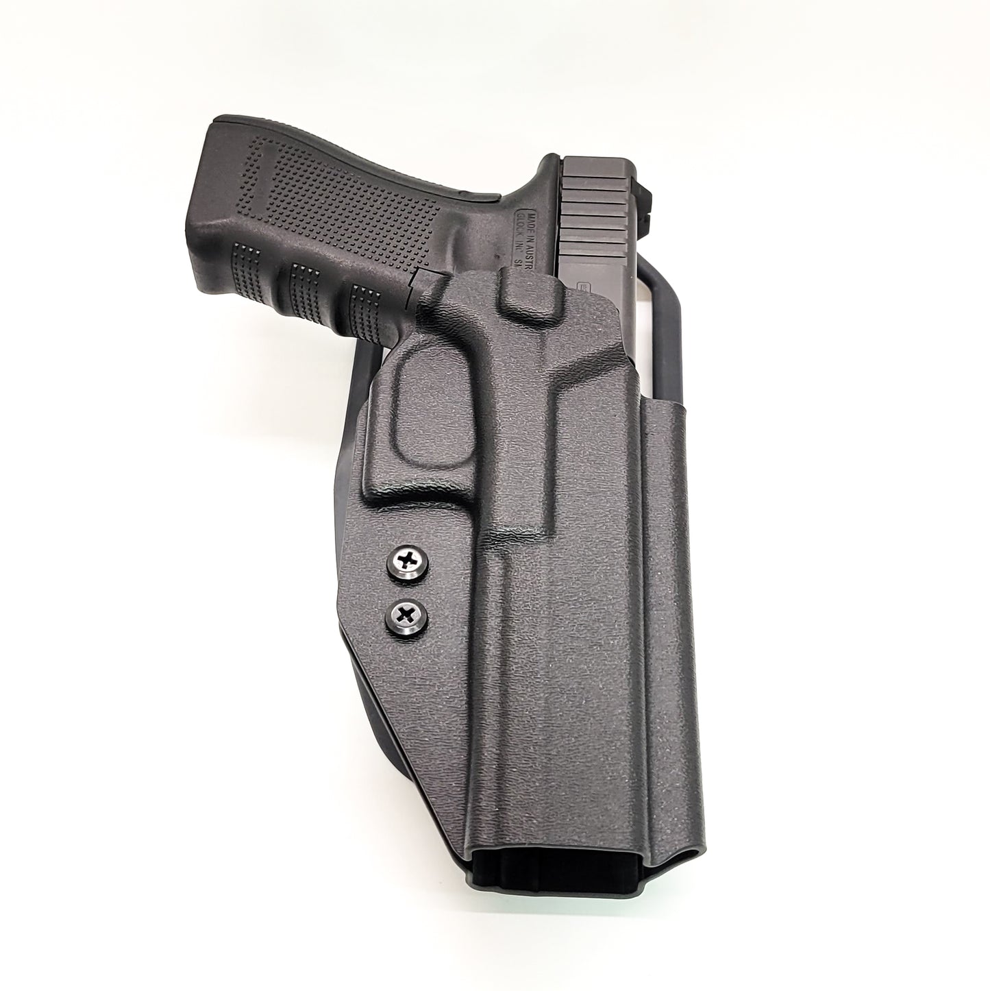 For the best, Outside Waistband OWB Glock 34 Generation Gen 5, Duty & Competition Style Kydex Holster, shop Four Brothers 4BROS Holsters.  Made in the USA.