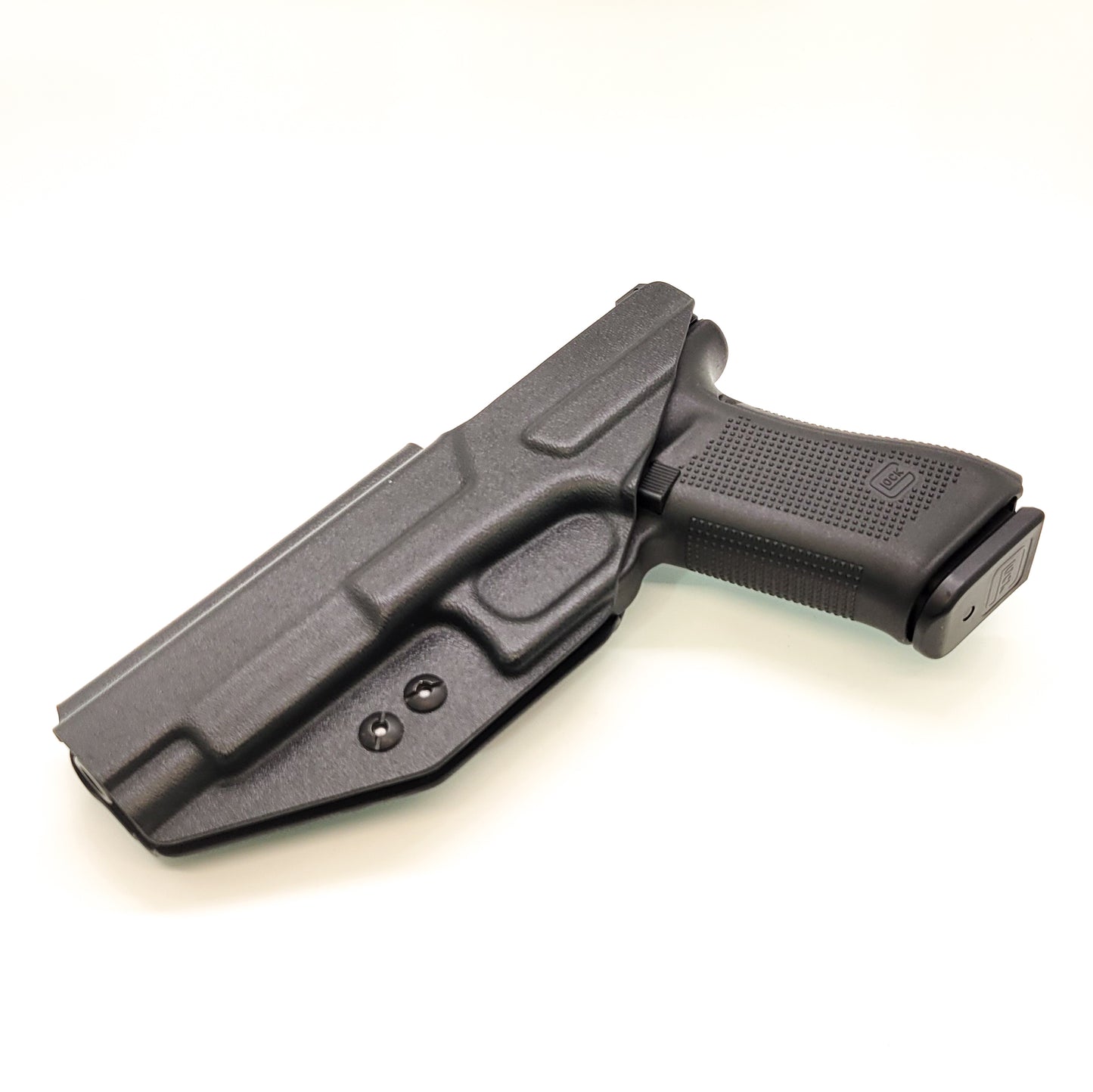 For the best Kydex Glock 34 Gen 5 IWB AIWB Inside Waistband Holster that is designed to fit the Glock 34 Gen 5 handgun, shop Four Brothers. Adjustable retention and cant. Also fits Generation 3 & 4 pistols with minor retention adjustments. Proudly made in the USA by Veterans and Law Enforcement employees.