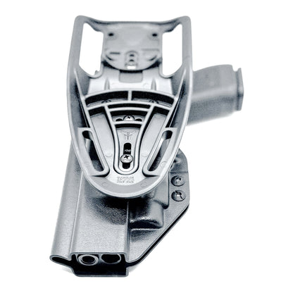 Glock 34 with TLR-7 X or TLR-7 HL-X Black Duty and Competition Holster with duty drop.