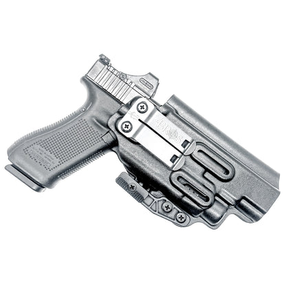 Glock 34 Gen 5 IWB holster for Streamlight TLR-7 HL-X. Inside Waistband concealed carry holster with adjustable retention, cant, and ride height from Four Brothers Holsters.