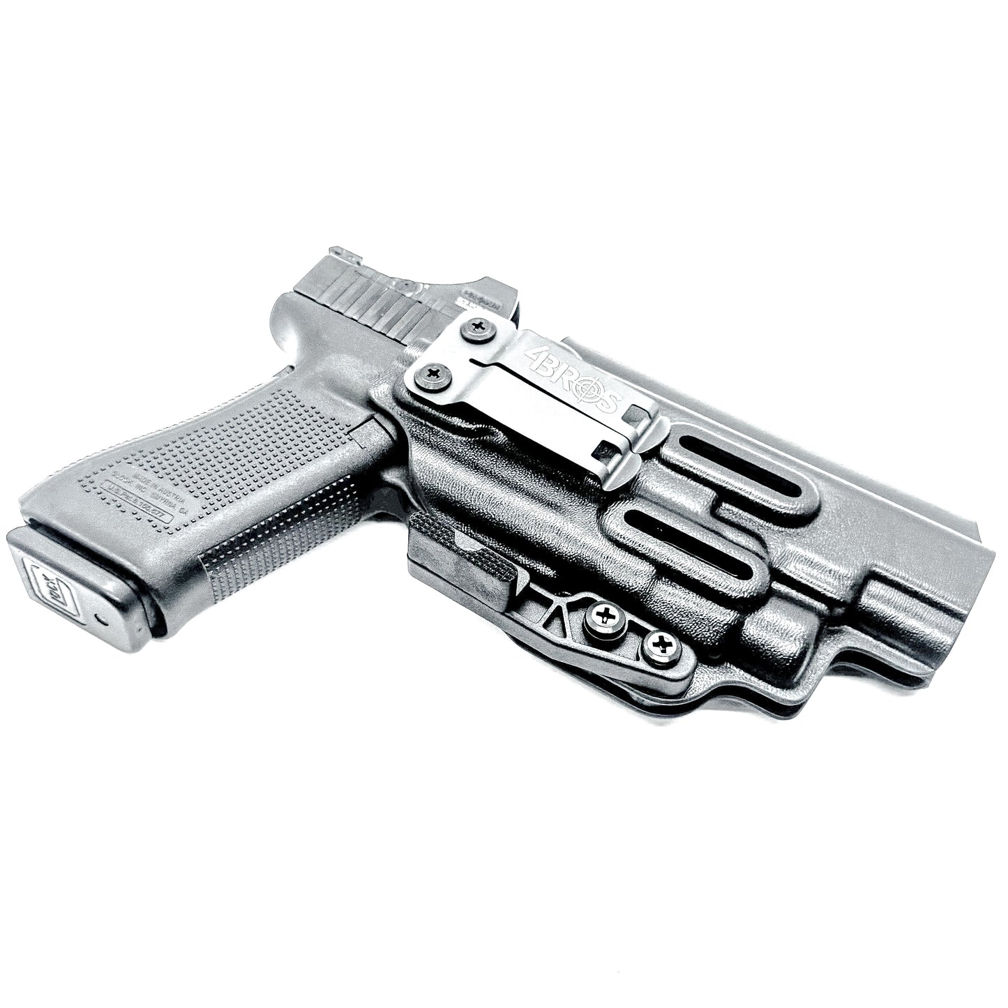 Glock 34 Gen 5 IWB holster for Streamlight TLR-7 HL-X. Inside Waistband concealed carry holster with adjustable retention, cant, and ride height from Four Brothers Holsters.