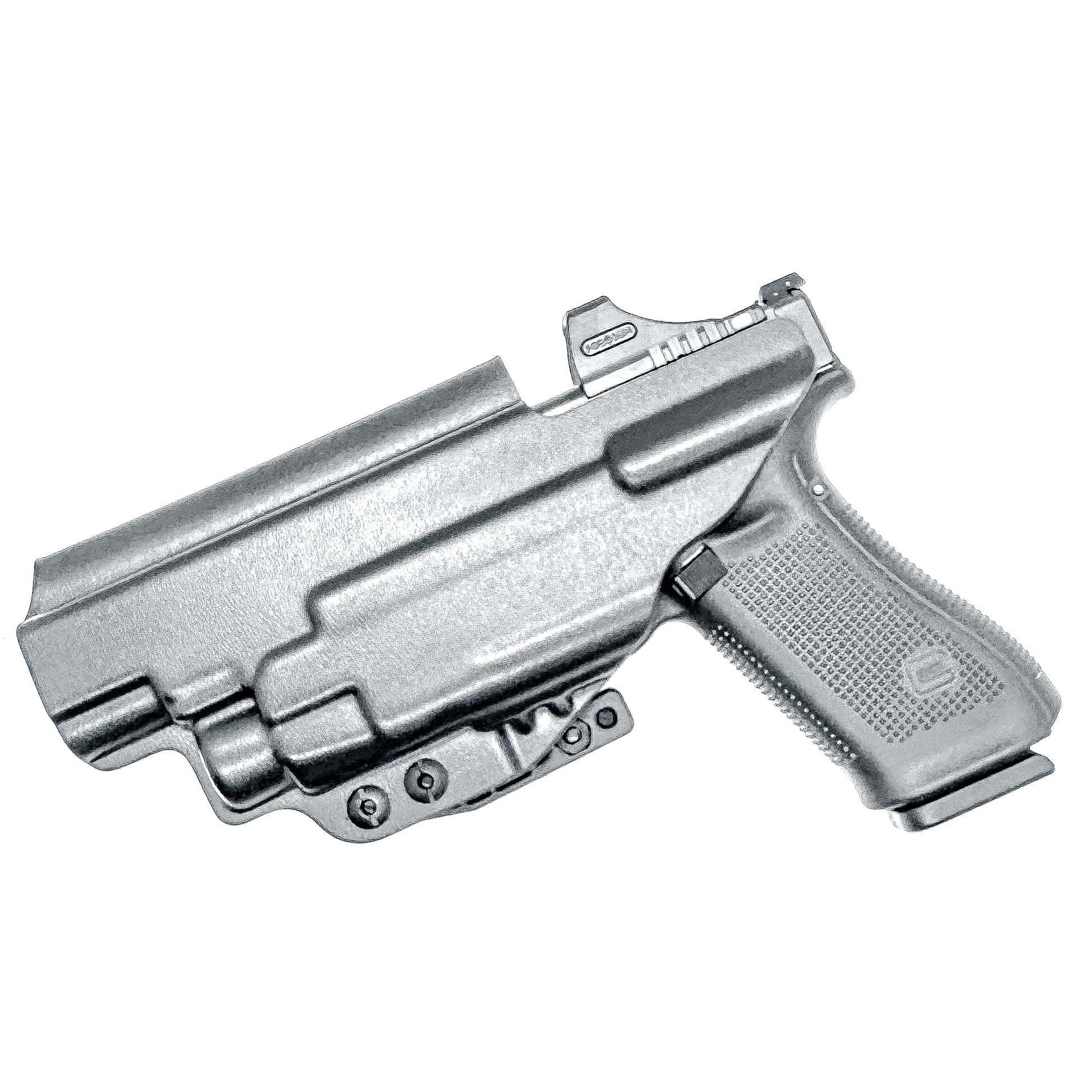 Glock 34 Gen 5 IWB holster for Streamlight TLR-7 HL-X. Inside Waistband concealed carry holster with adjustable retention, cant, and ride height from Four Brothers Holsters.