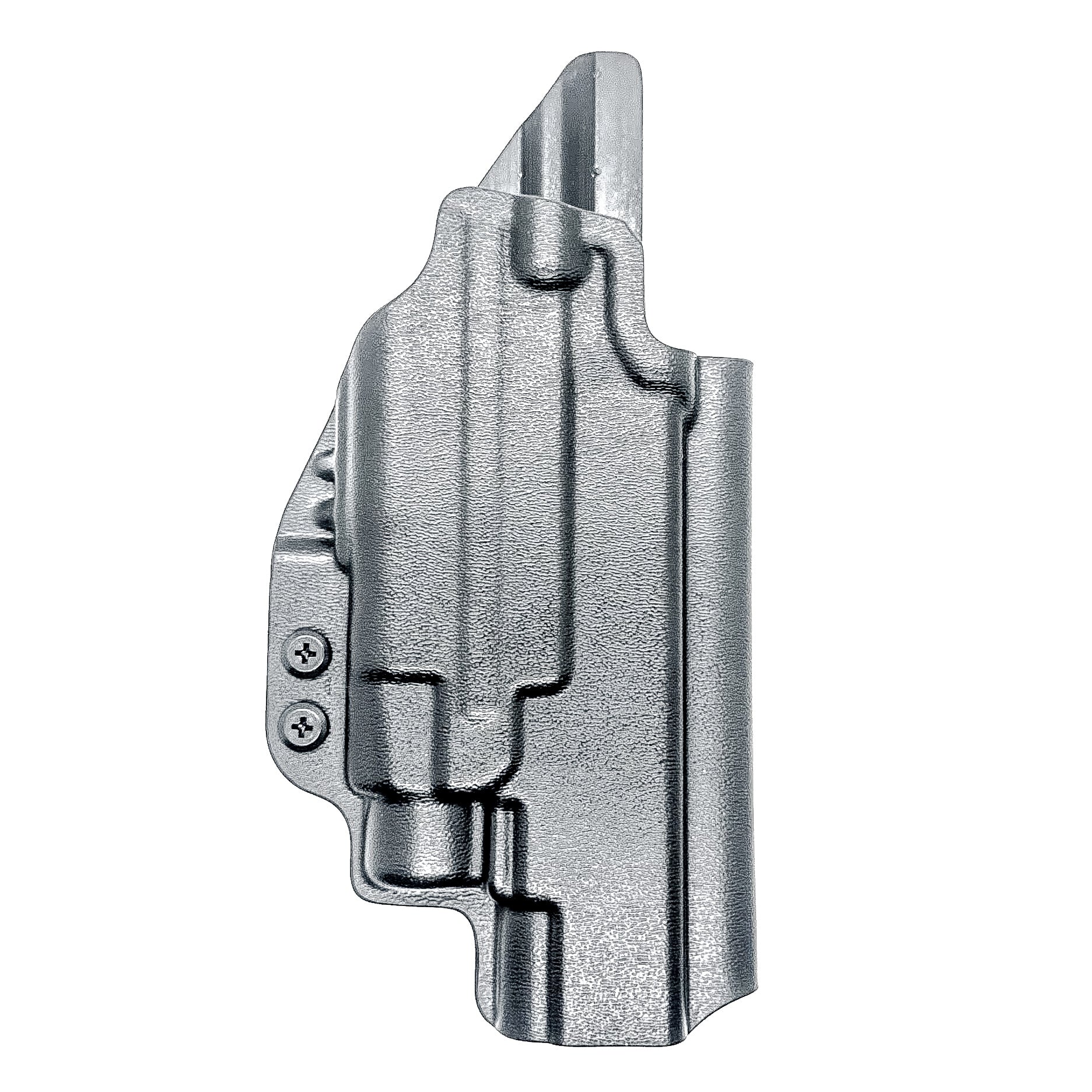 Glock 34 with TLR7 HL-X Outside Waistband Holster with 4BROS 1.5" Slide in black