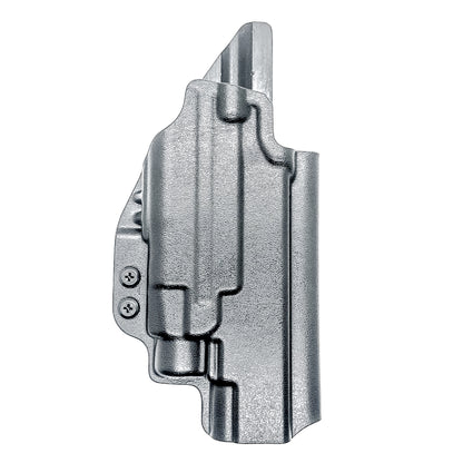 Glock 34 with TLR7 HL-X Outside Waistband Holster with 4BROS 1.5" Slide in black