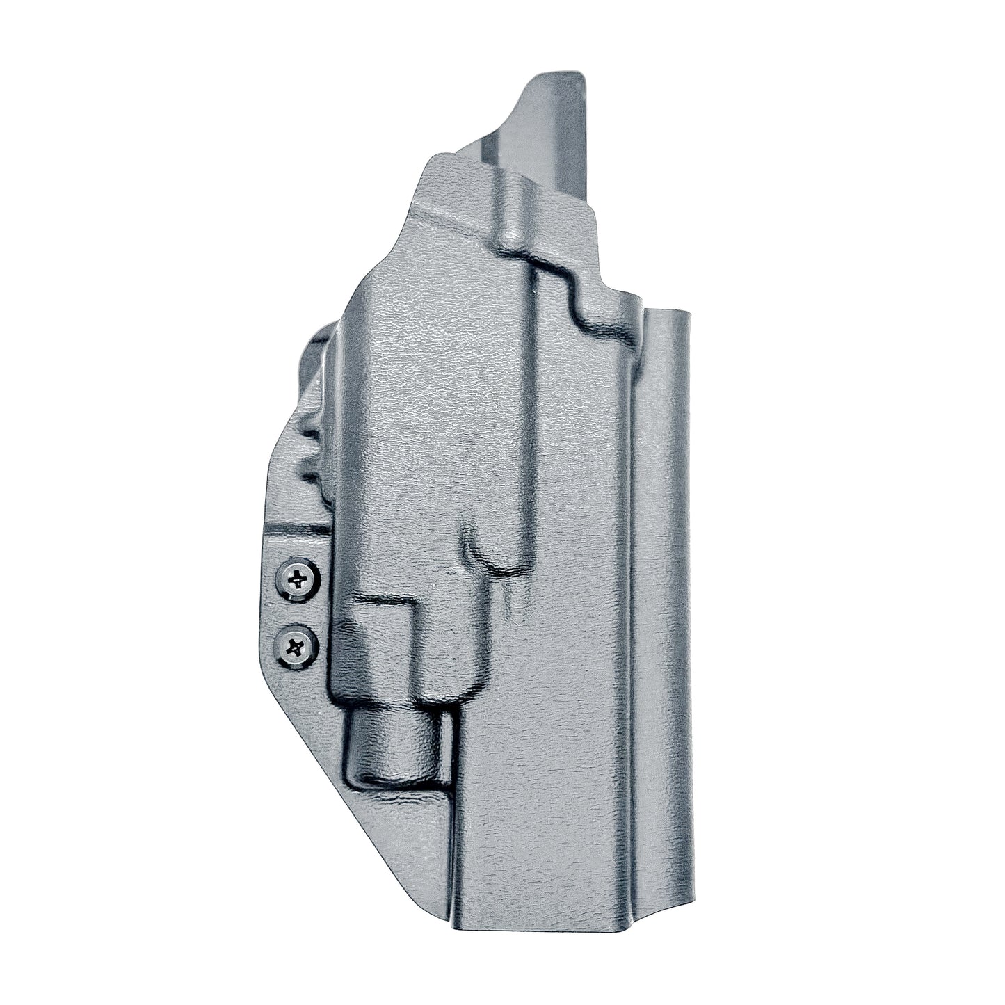 Glock 34 with TLR7 HL-X Outside Waistband Holster with 4BROS 1.5" Slide in black