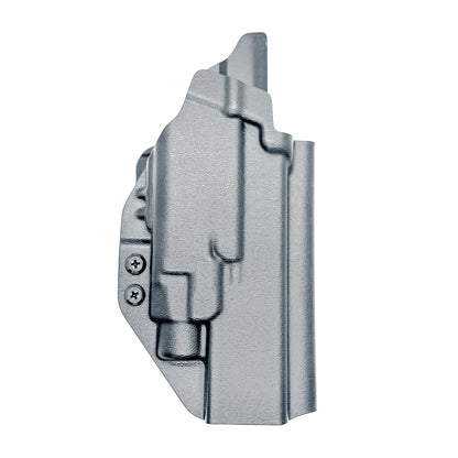 Glock 34 with TLR7 HL-X Outside Waistband Holster with 4BROS 1.5" Slide in black