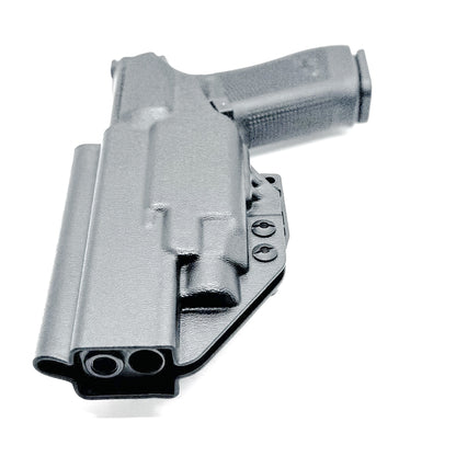 Black IWB Holster for the Glcok 34 with TLR-7 X or TLR-7 HL-X light including monoblock and modwing.