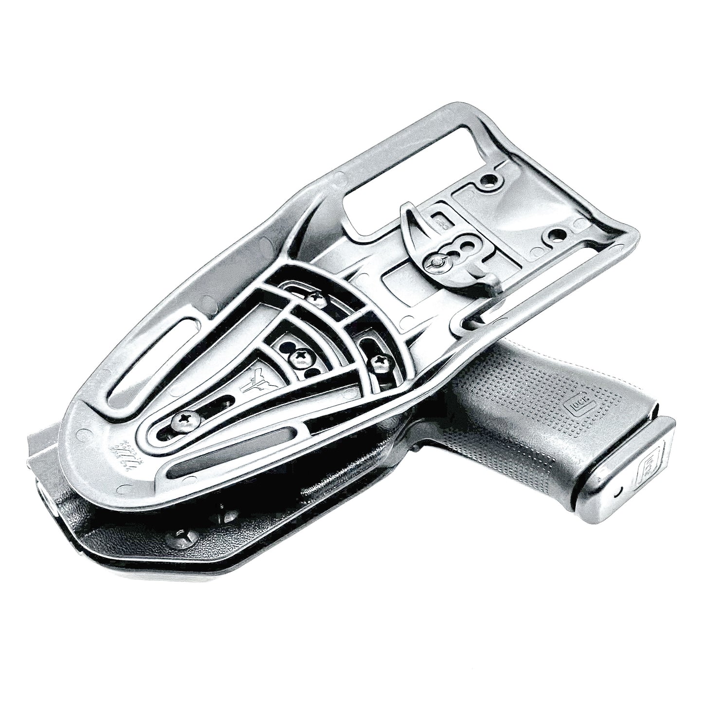 Glock 48 & 48 MOS Duty & Competition OWB Holster, Black with Duty Drop, Made in the USA