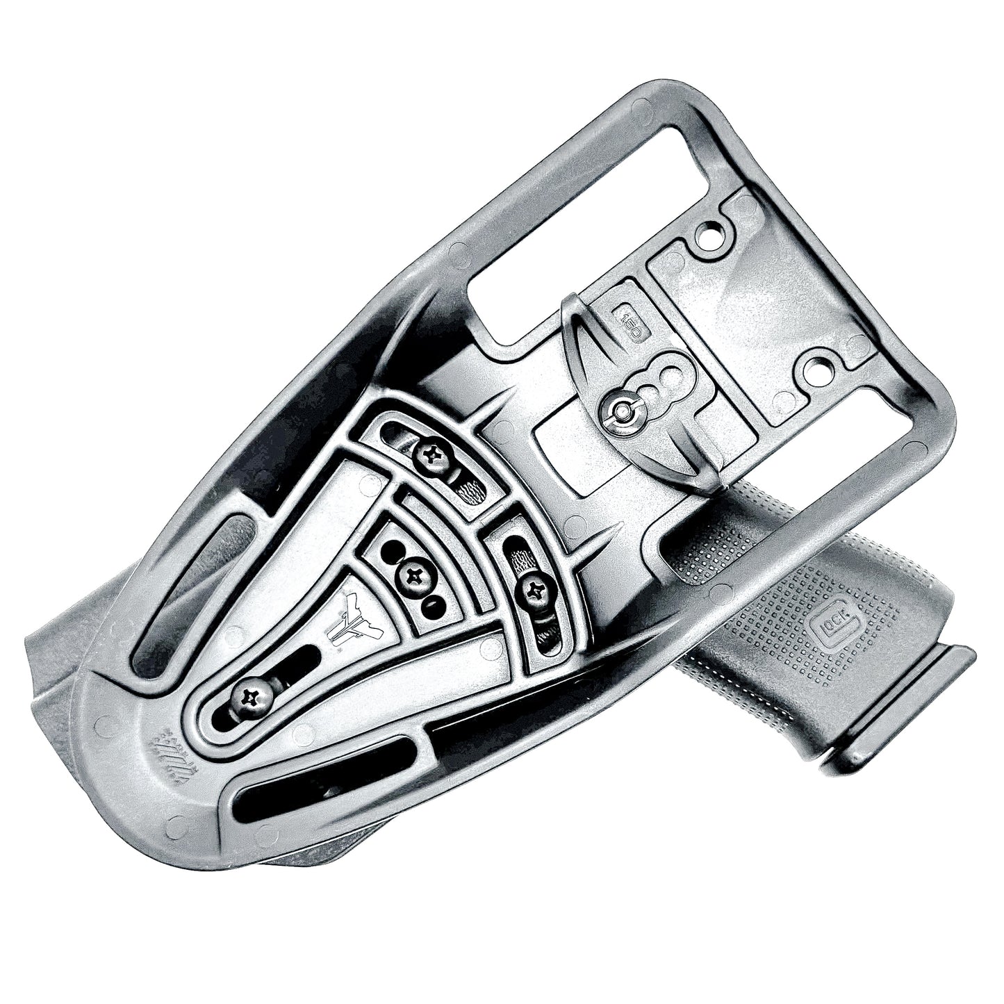 Glock 48 & 48 MOS Duty & Competition OWB Holster, Black with Duty Drop, Made in the USA