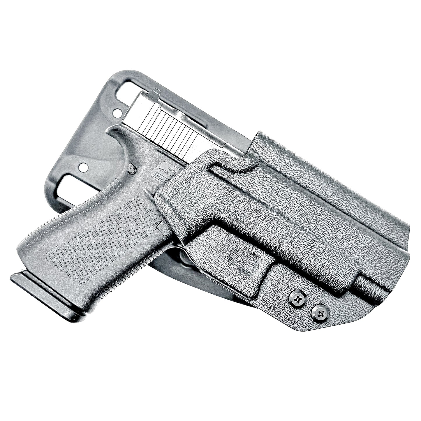 Glock 48 & 48 MOS Duty & Competition OWB Holster, Black with Duty Drop, Made in the USA