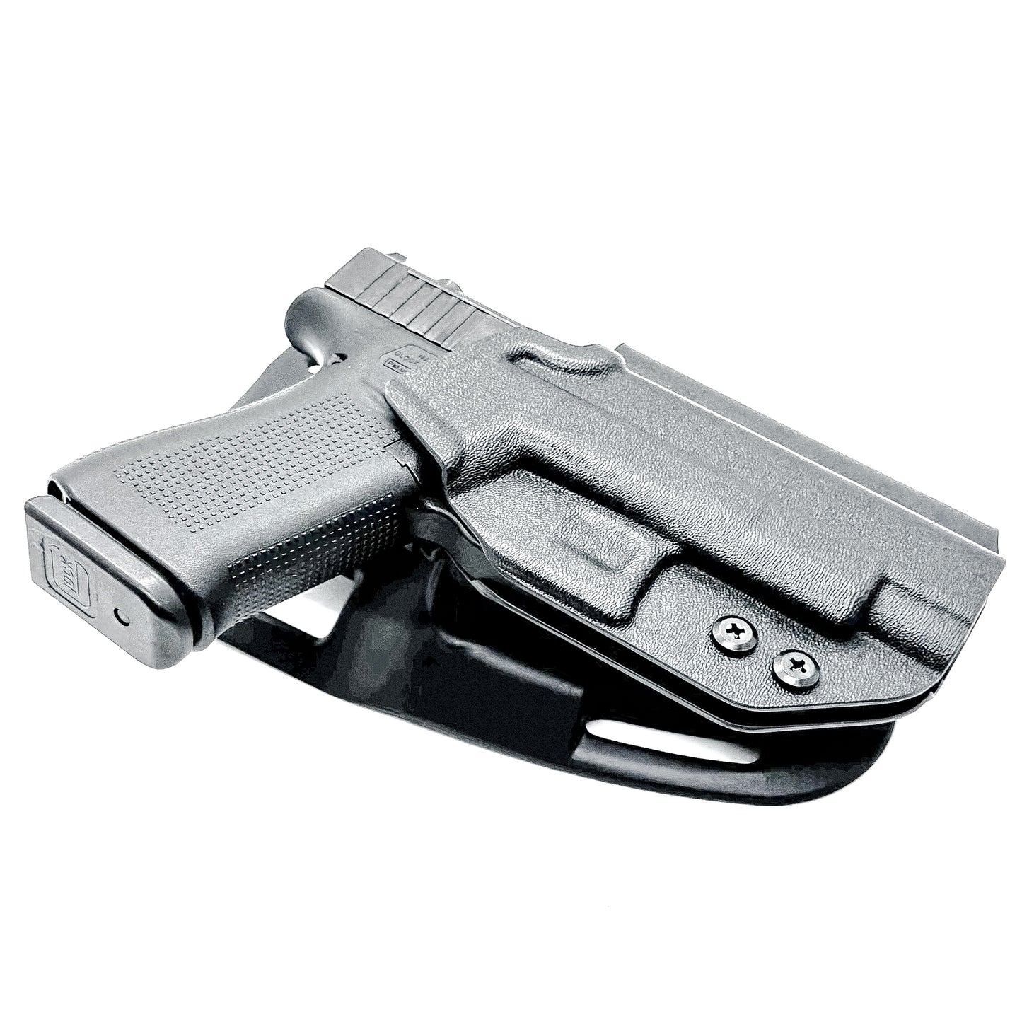 Glock 48 & 48 MOS Duty & Competition OWB Holster, Black with Duty Drop, Made in the USA