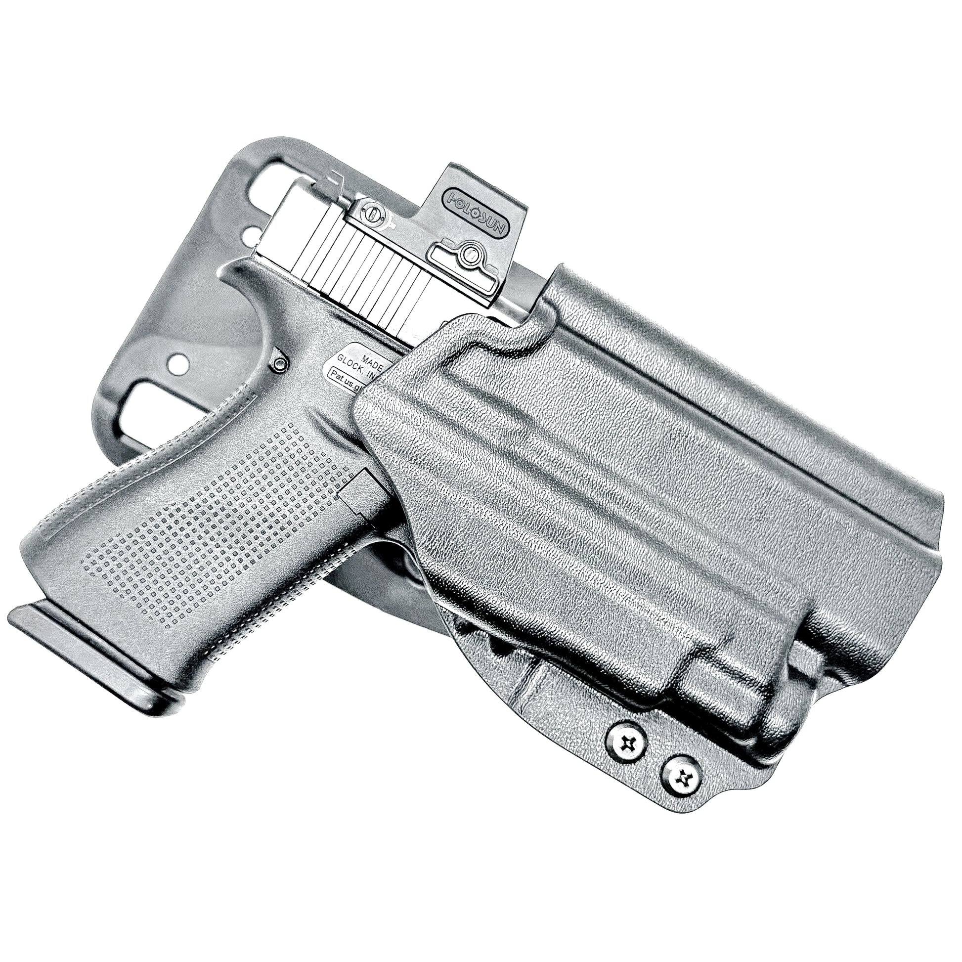 Glock 43X MOS, 48 MOS, 43X & 48 R and Streamlight TLR-7 Sub OWB Outside Waistband Light Duty & Competition Holster