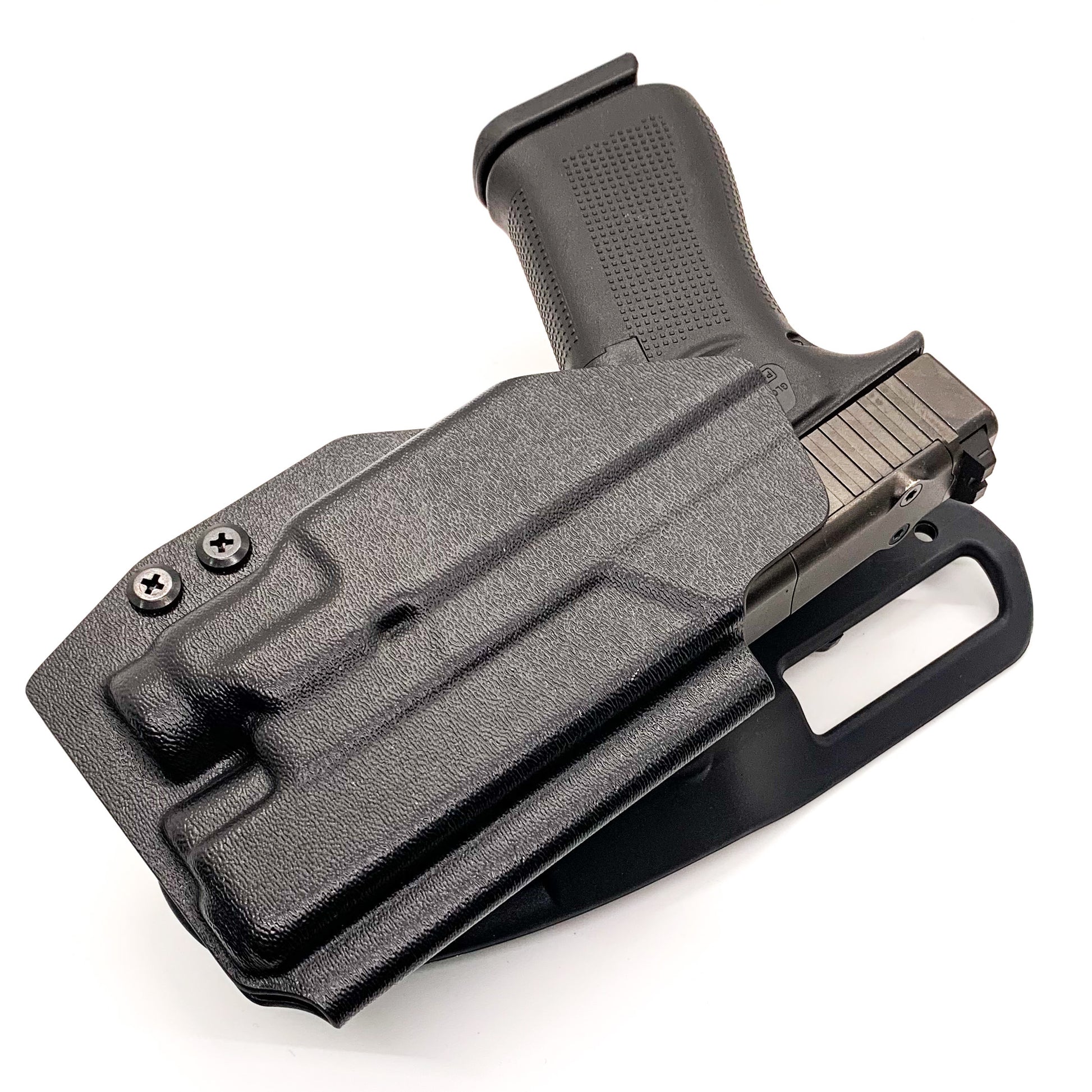 For the best Outside Waistband Glock 43X & 48 MOS, 43X Rail, & 48 Rail pistols & Streamlight TLR-7 Sub Duty & Competition Holster shop Four Brothers Holsters. 