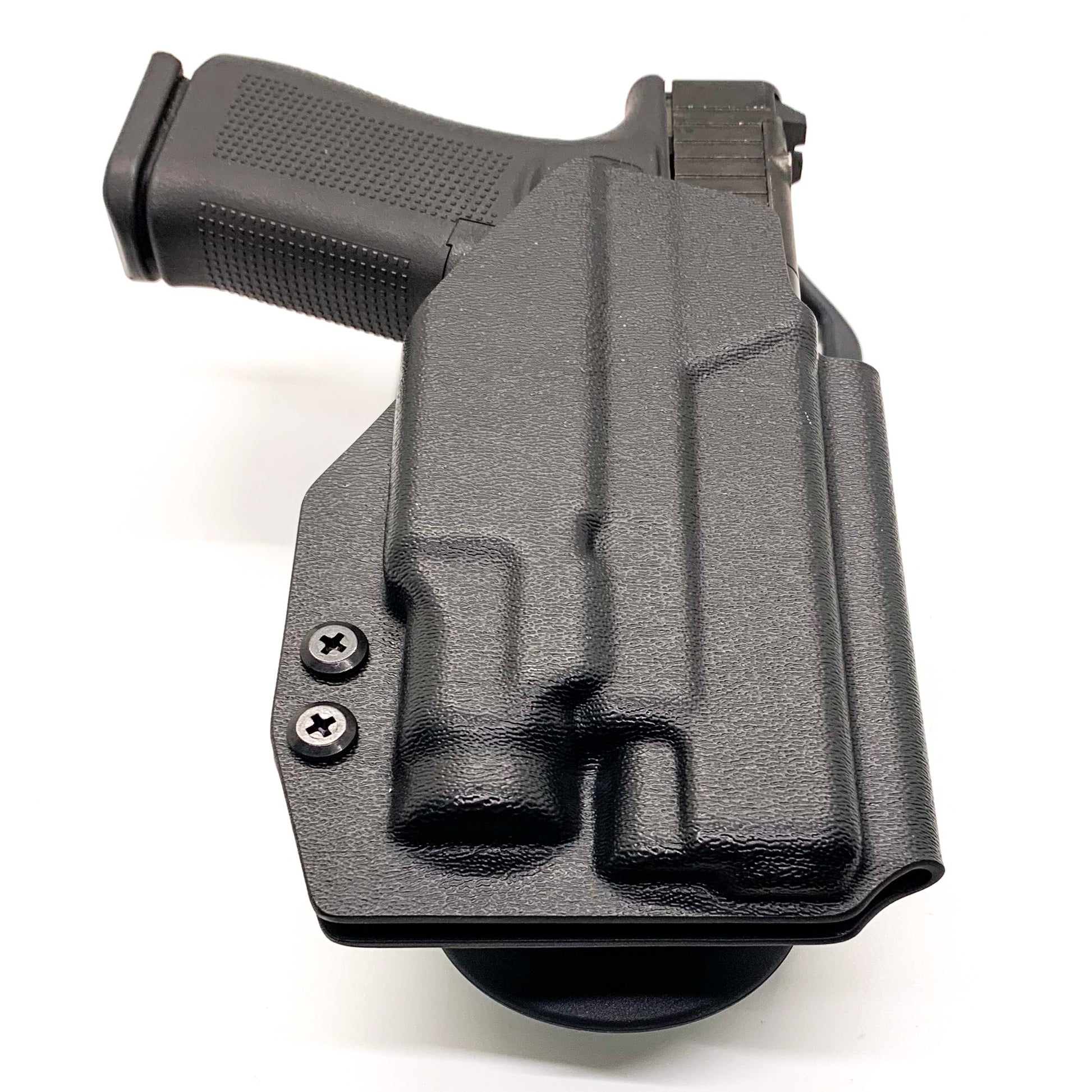For the best Outside Waistband Glock 43X & 48 MOS, 43X Rail, & 48 Rail pistols & Streamlight TLR-7 Sub Duty & Competition Holster shop Four Brothers Holsters. 